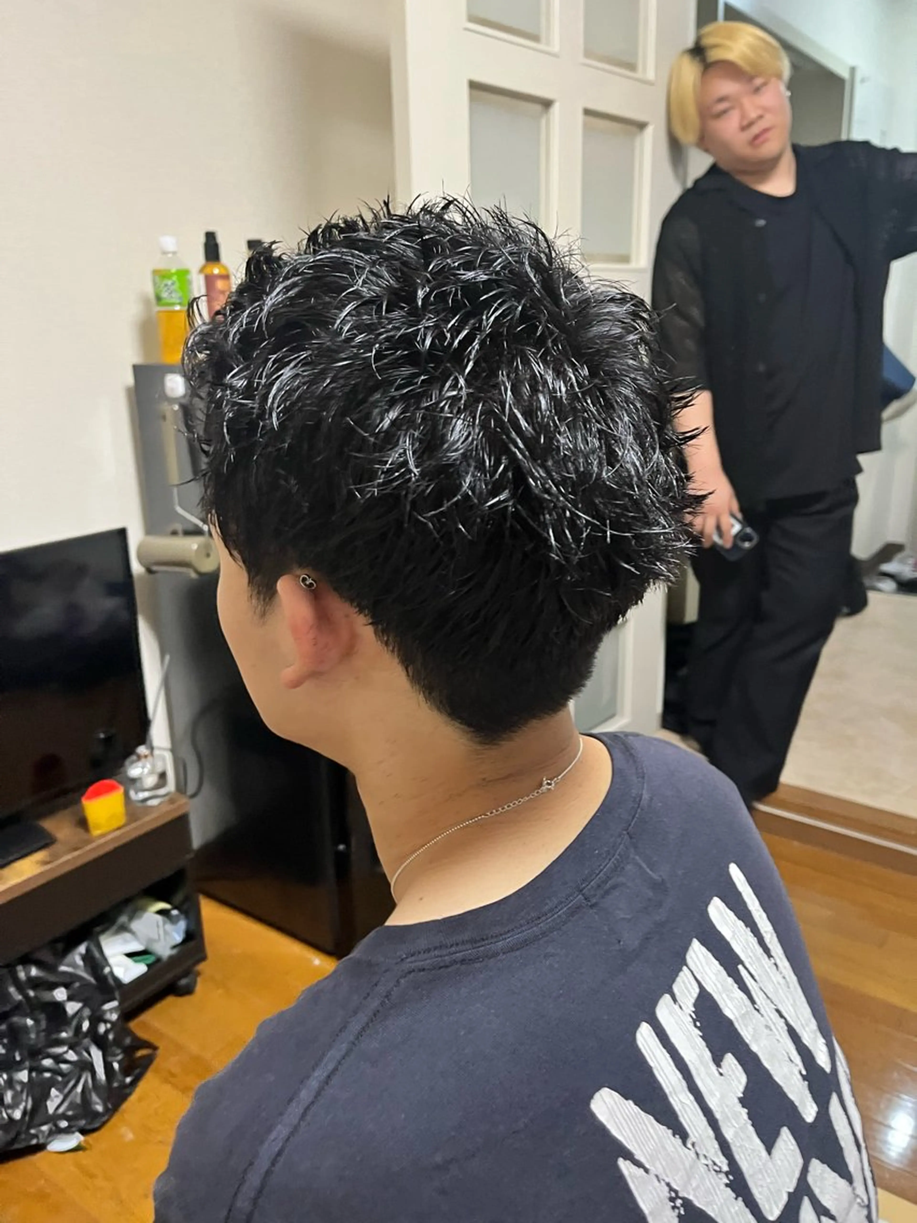 メンズ 上田 結心のヘアスタイル