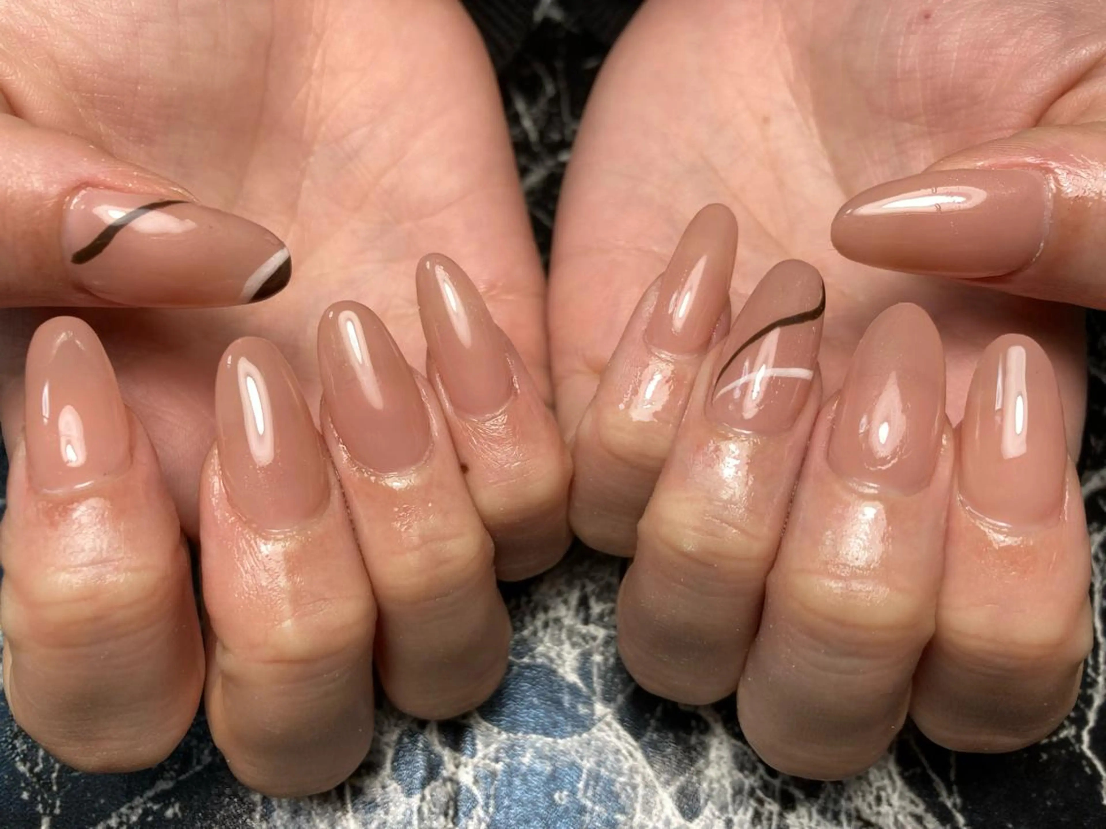 ミディアム ネイル ✴︎ Delightのネイルデザイン