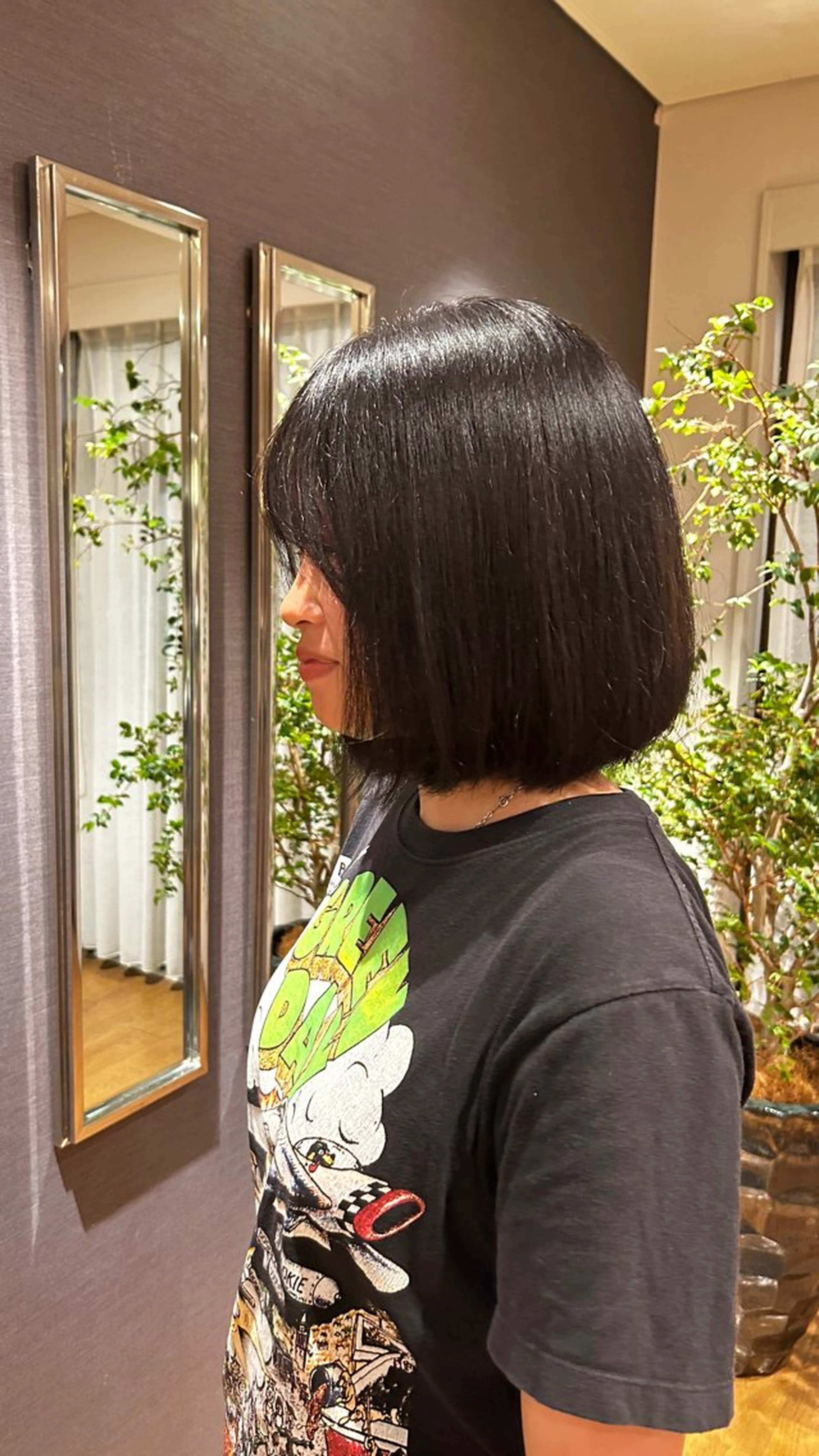 ミディアム ヘアカラー U.hair 石川橋店所属・竹村 アカリのヘアスタイル