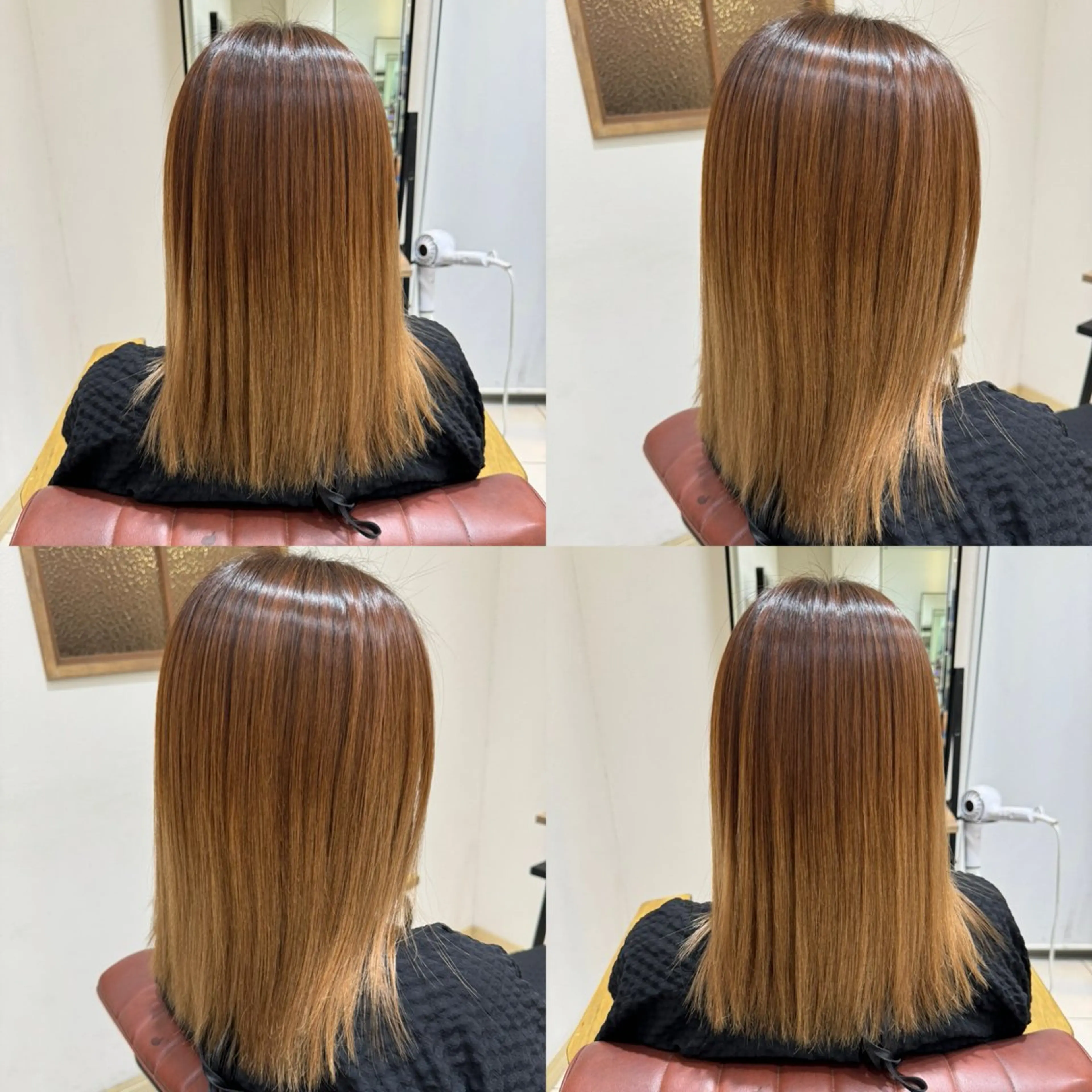 ミディアム 縮毛矯正 縮毛矯正/髪質改善 特化/冨島智基のヘアスタイル