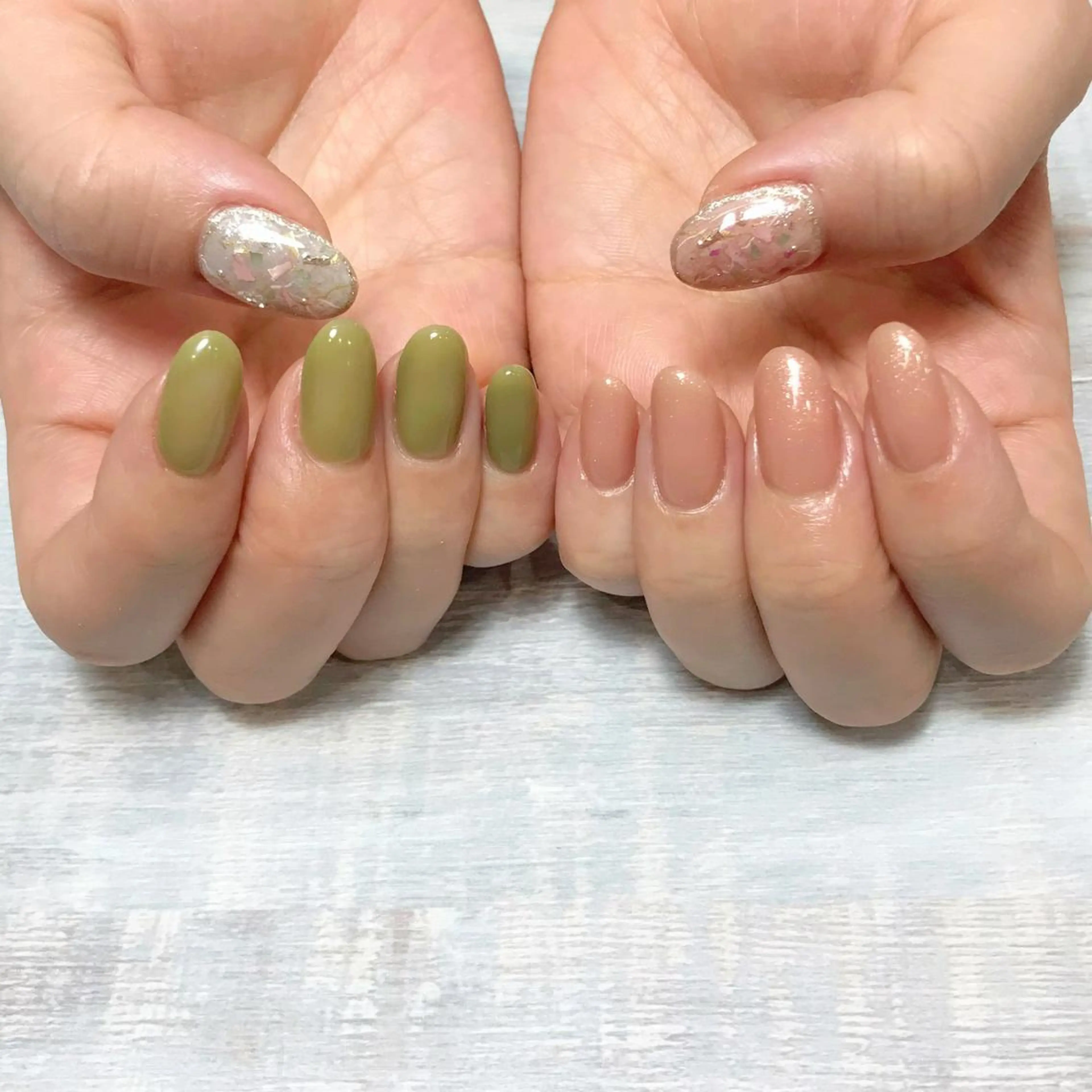 ネイル ワンカラーネイル ハンドネイル nailroom DIASOMNIAのネイルデザイン