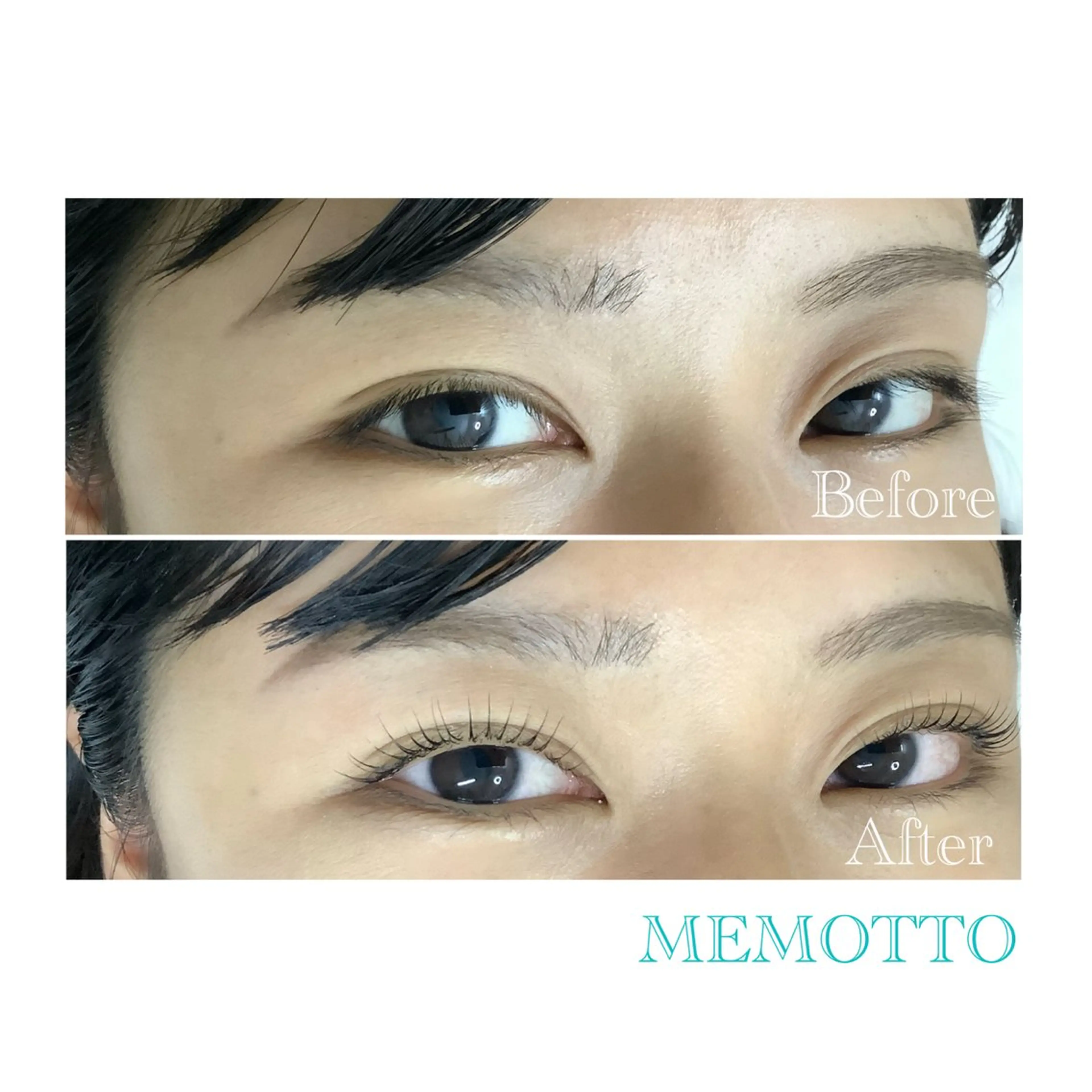 マツエク・マツパ 一重×まつ毛パーマ マツパ MEMOTTO CHIHIROのマツエク・マツパデザイン