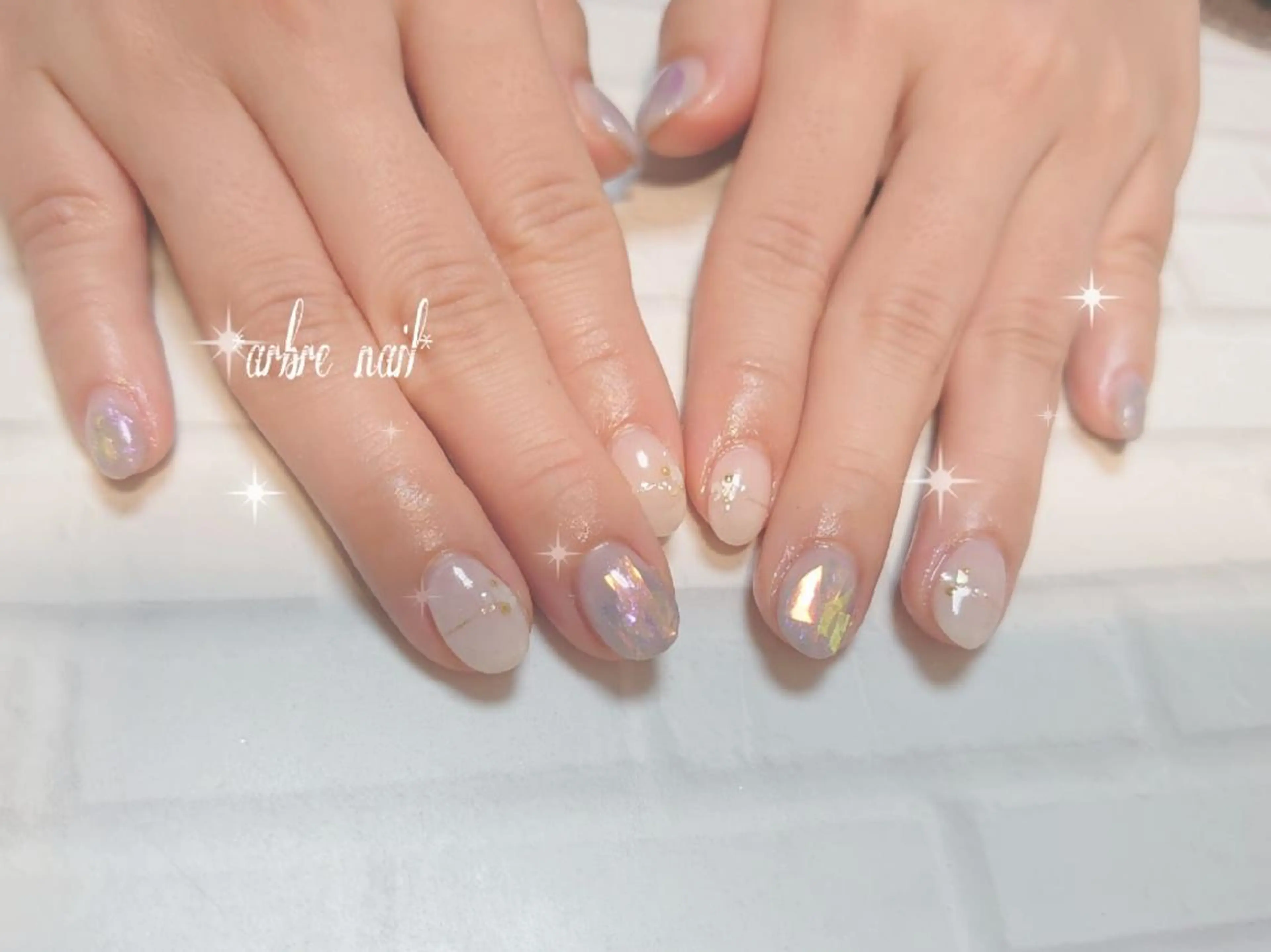 ネイル ＊arbre nail＊.アーブルネイル所属・✯.。 arbre  nail 。✯.のネイルデザイン