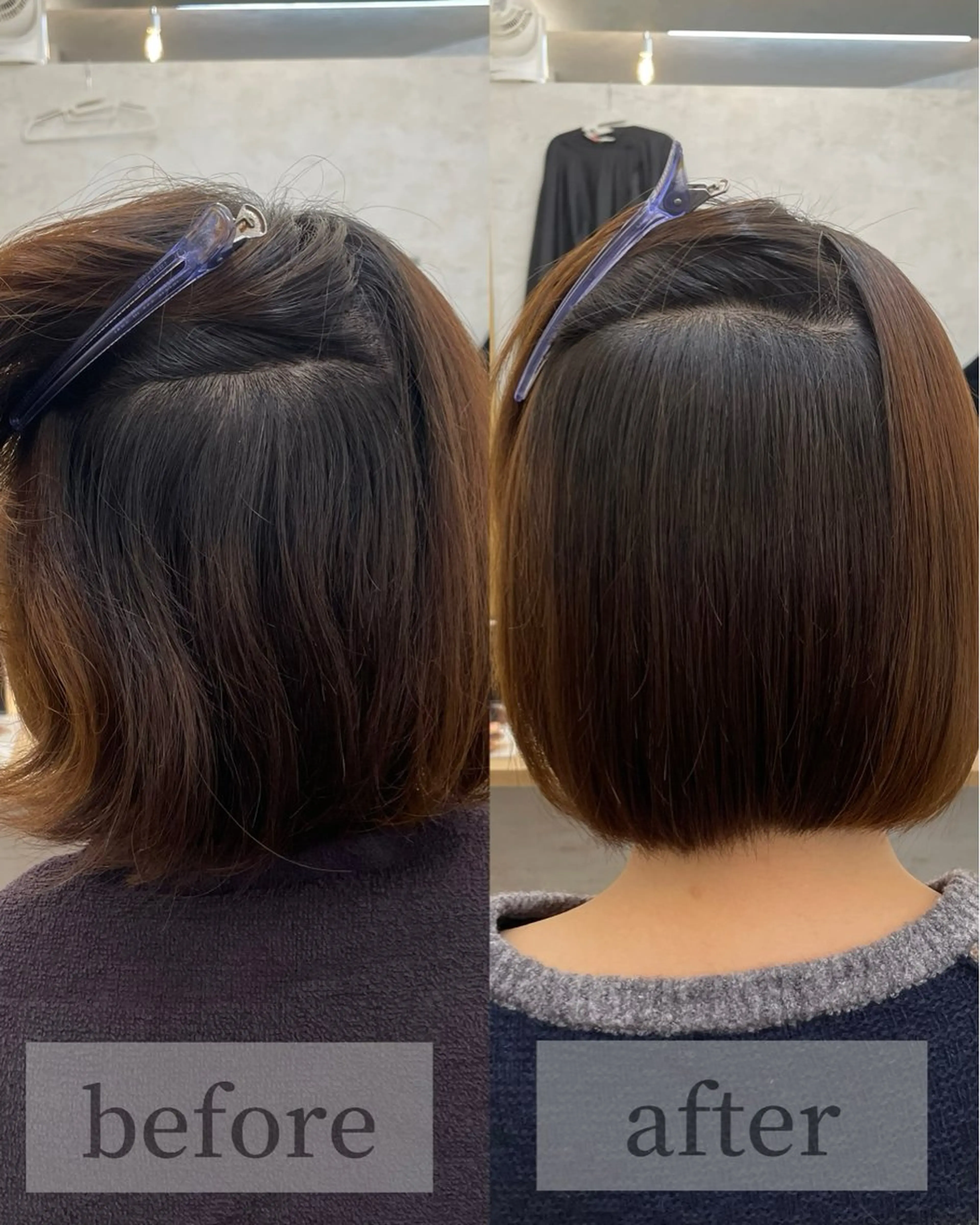 ショート パーマ 縮毛矯正 トリートメント 高橋 芽衣のヘアスタイル