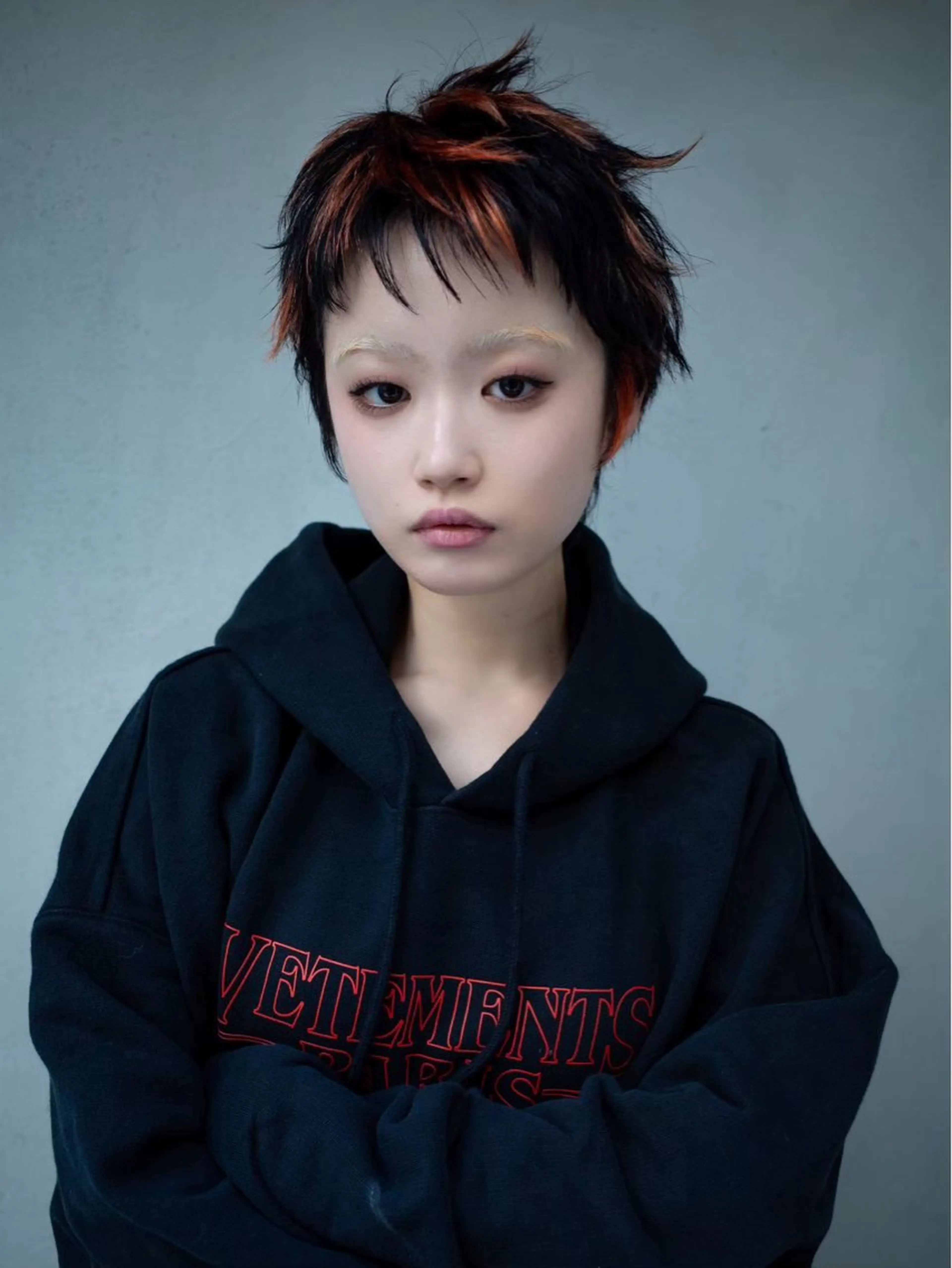 ショート カラー ヘアカラー 鈴木 海都のヘアスタイル