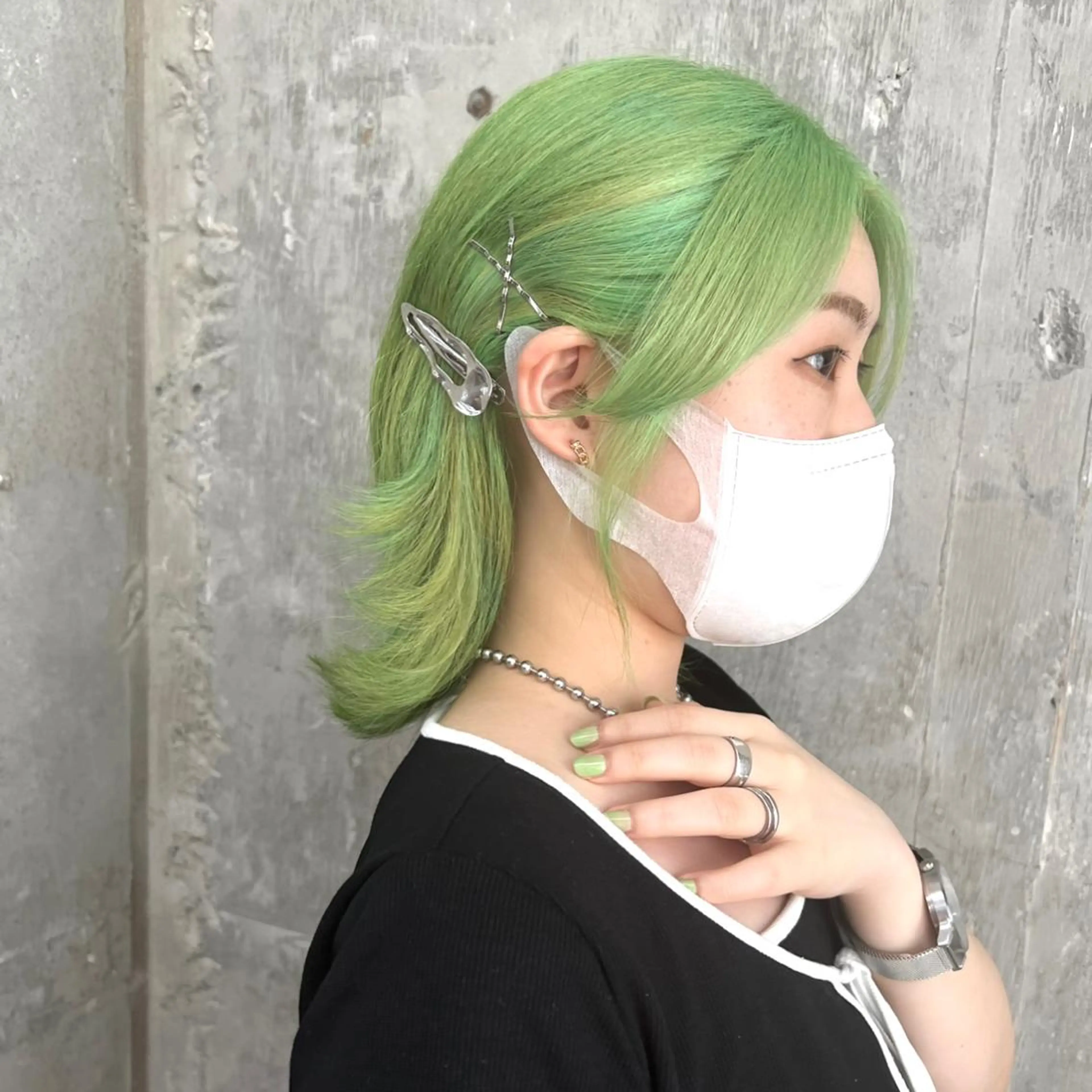 ミディアム カラー 韓国ヘア /男女❄️ 細江 美紅のヘアスタイル