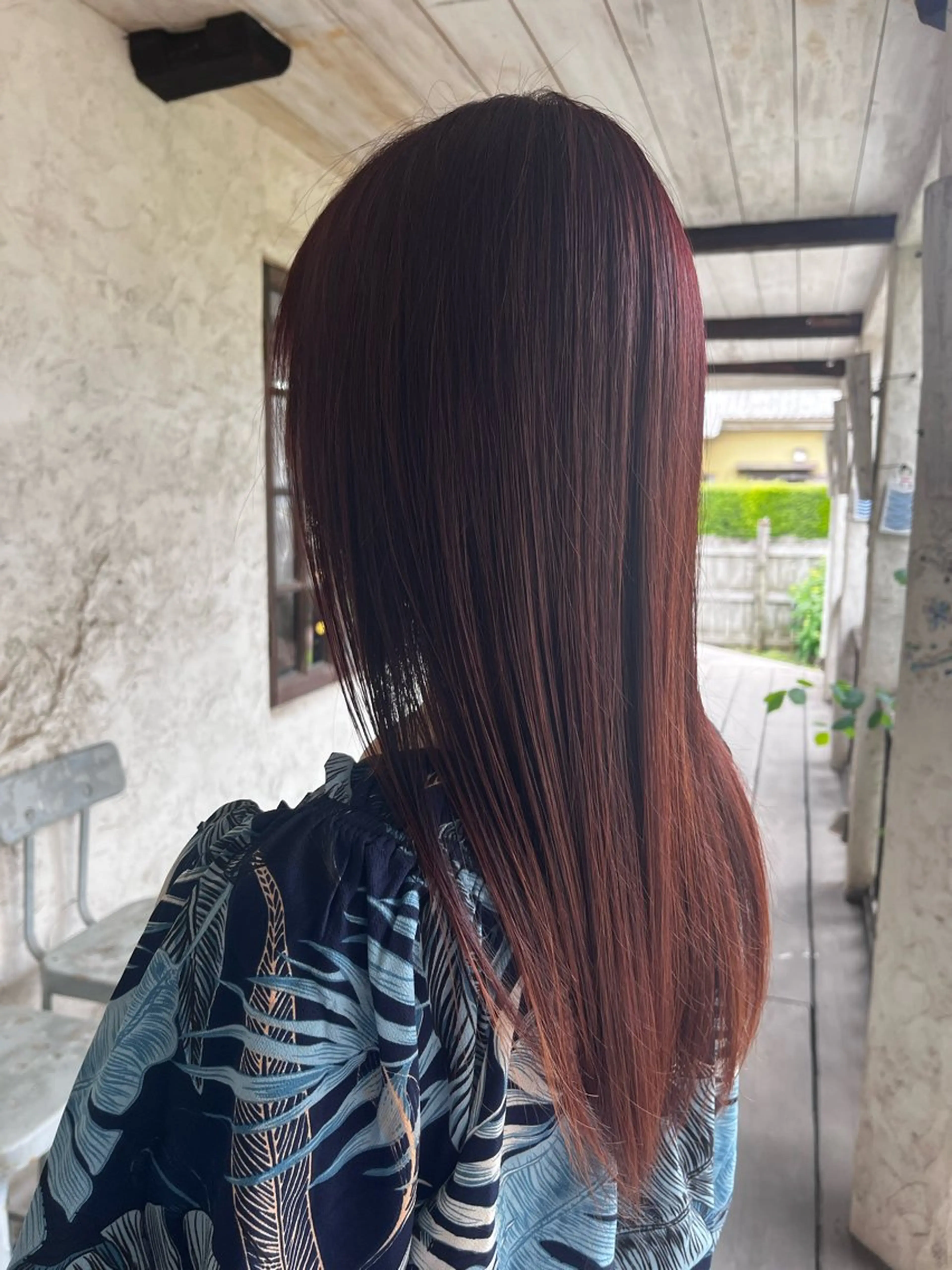 🌻白髪染め 全体 (シャンプー/ブロー込)マイクロバブル付きの写真