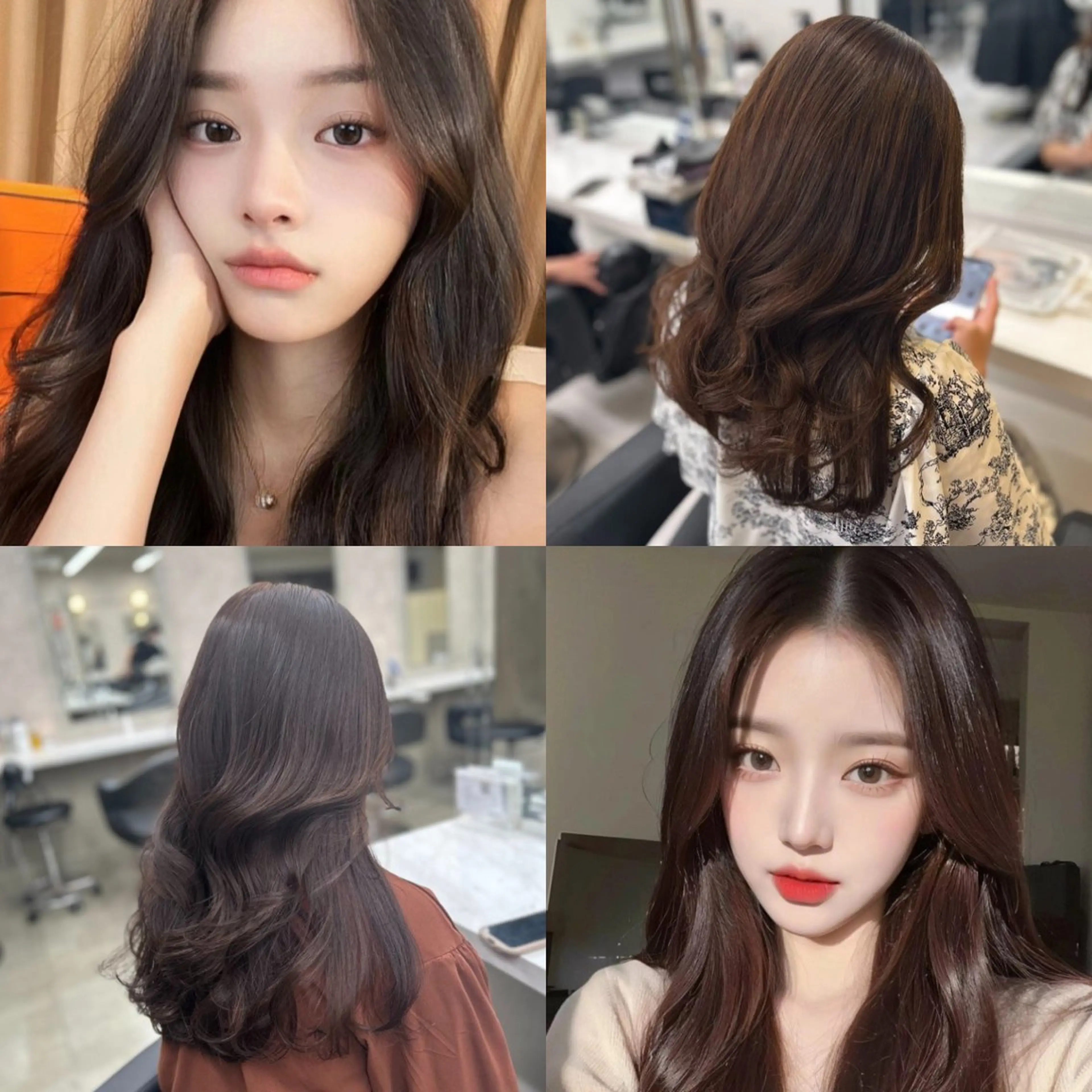 セミロング カラー パーマ ヘアアレンジ メンズ キッズ ブリーチなしカラー/ ブラウン/レイヤーのヘアスタイル