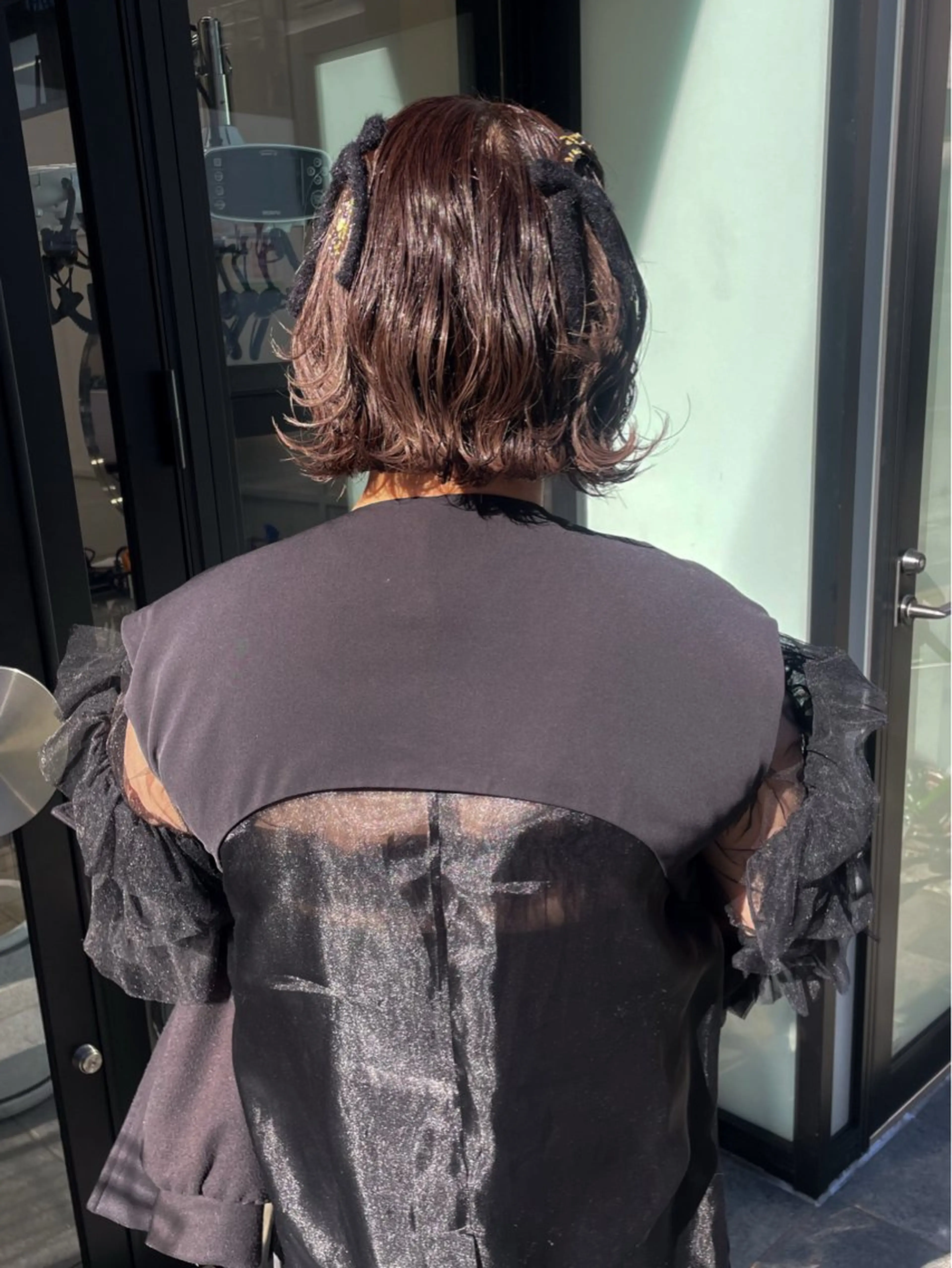 ショート ボブカットモデル/パ ーマ/harunaのヘアスタイル