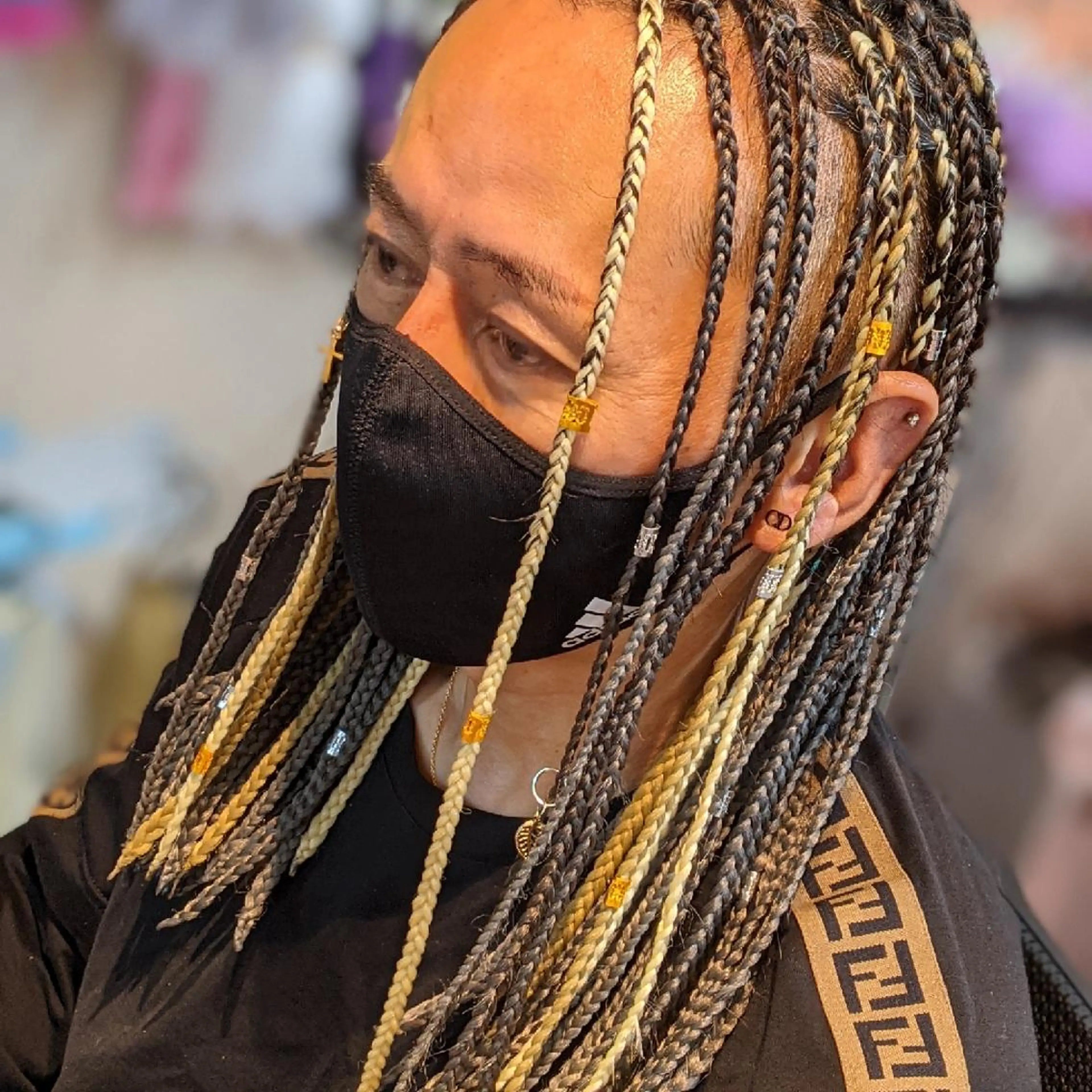 メンズ エクステ scamp ★のヘアスタイル