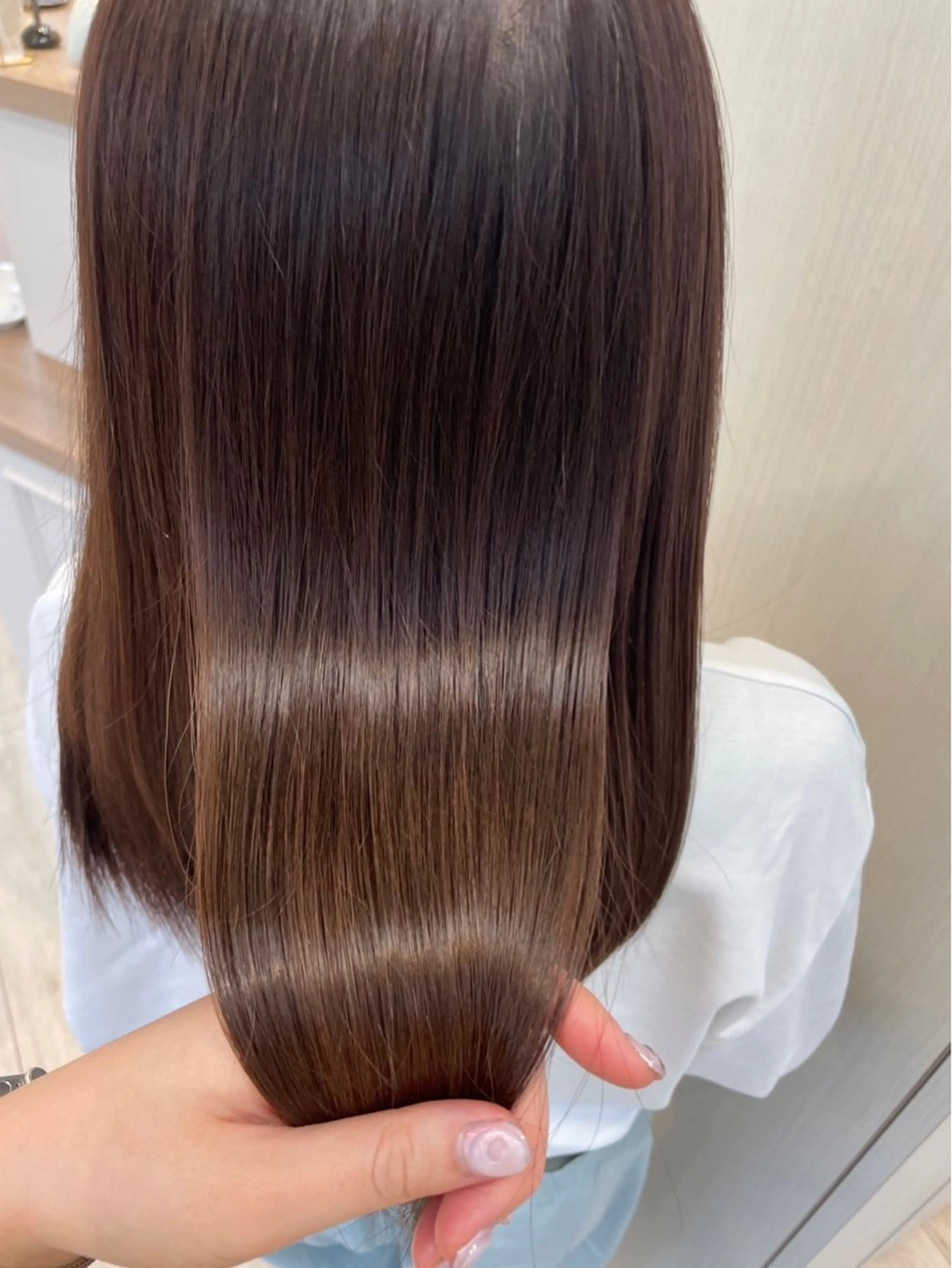 ロング 透明感カラー りゅうせいのヘアスタイル