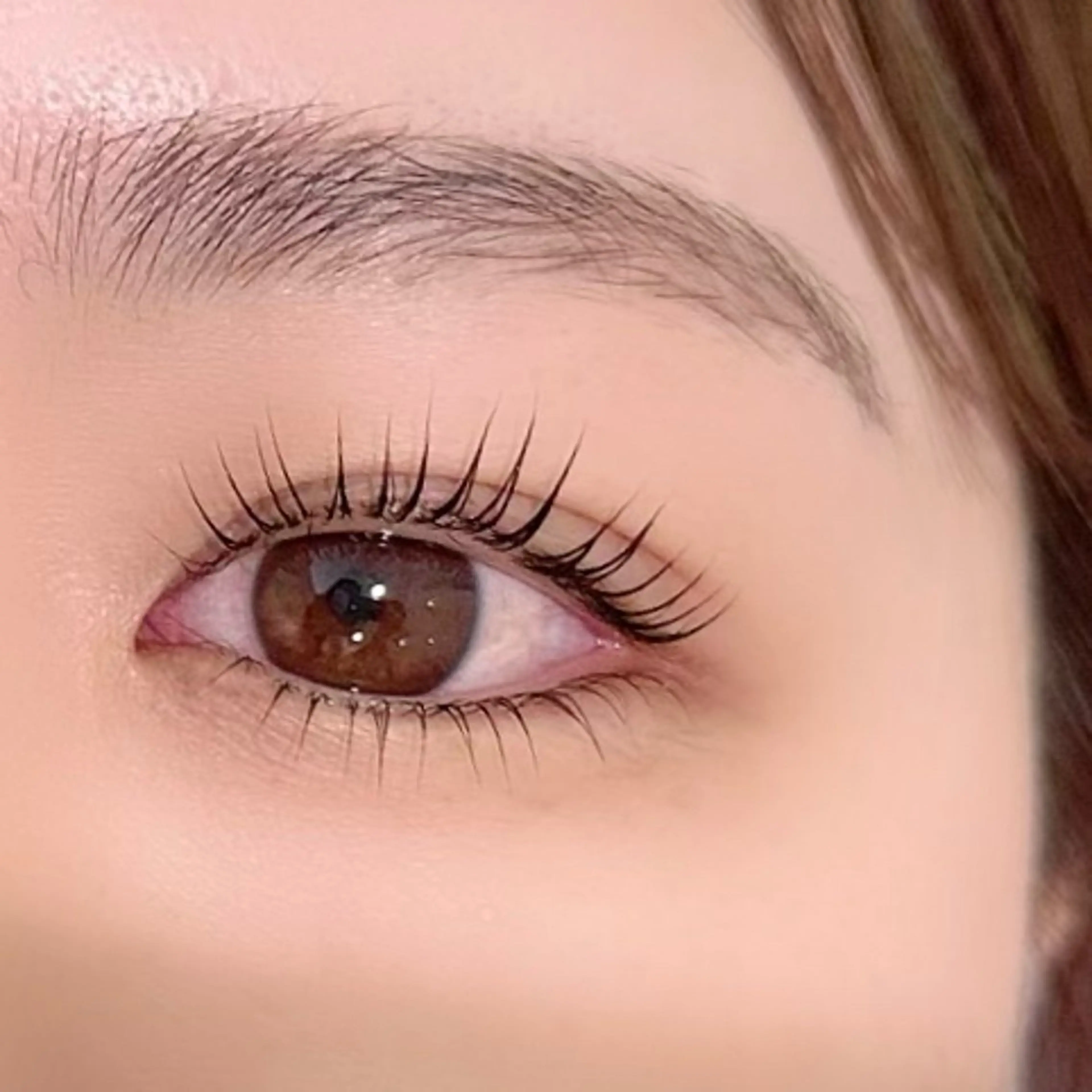 パリジェンヌラッシュリフト×下まつげパーマの写真