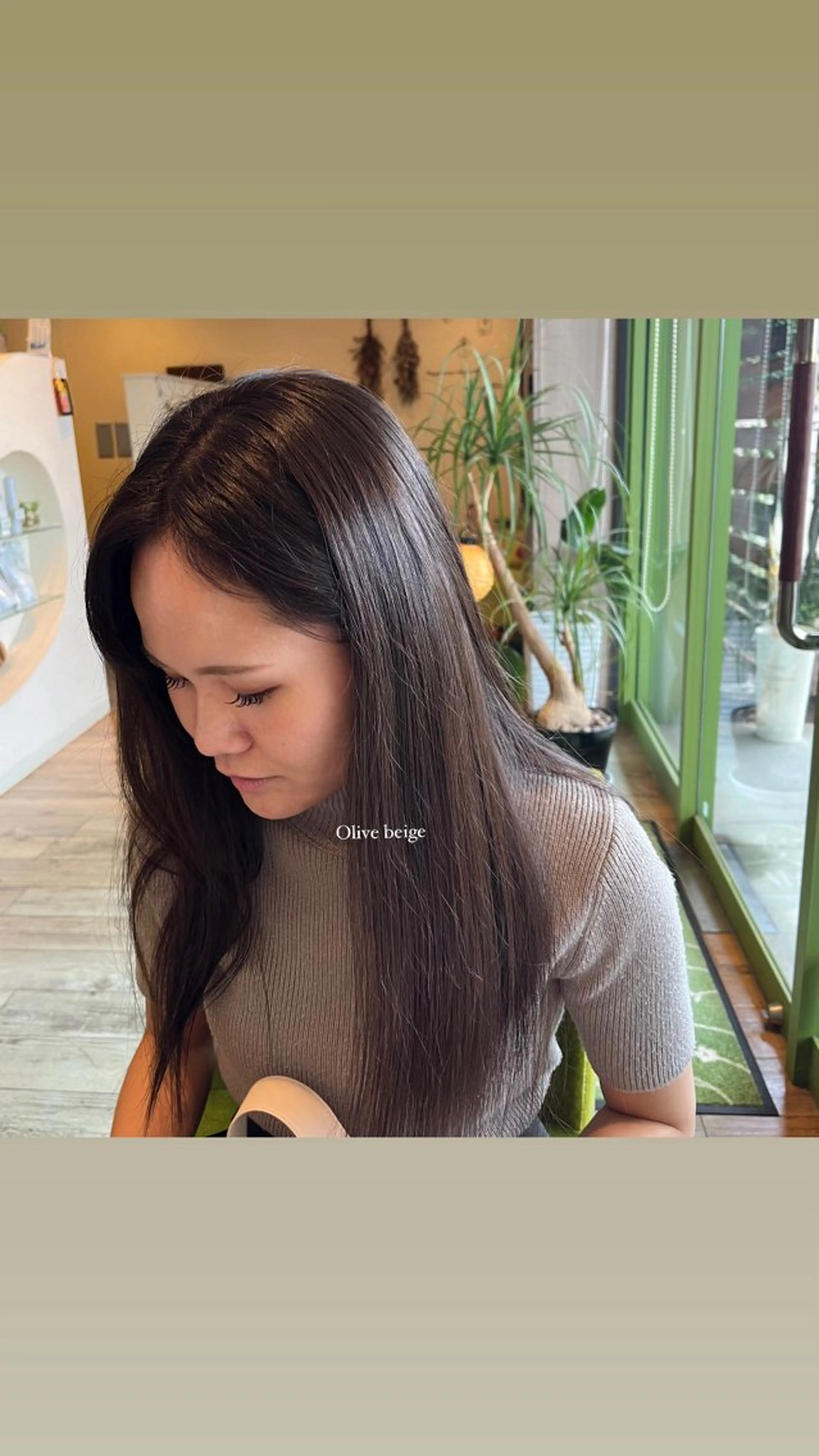 ロング カラー an.nico所属・レイヤー/透明感艶 カラー丸山ななほのヘアスタイル