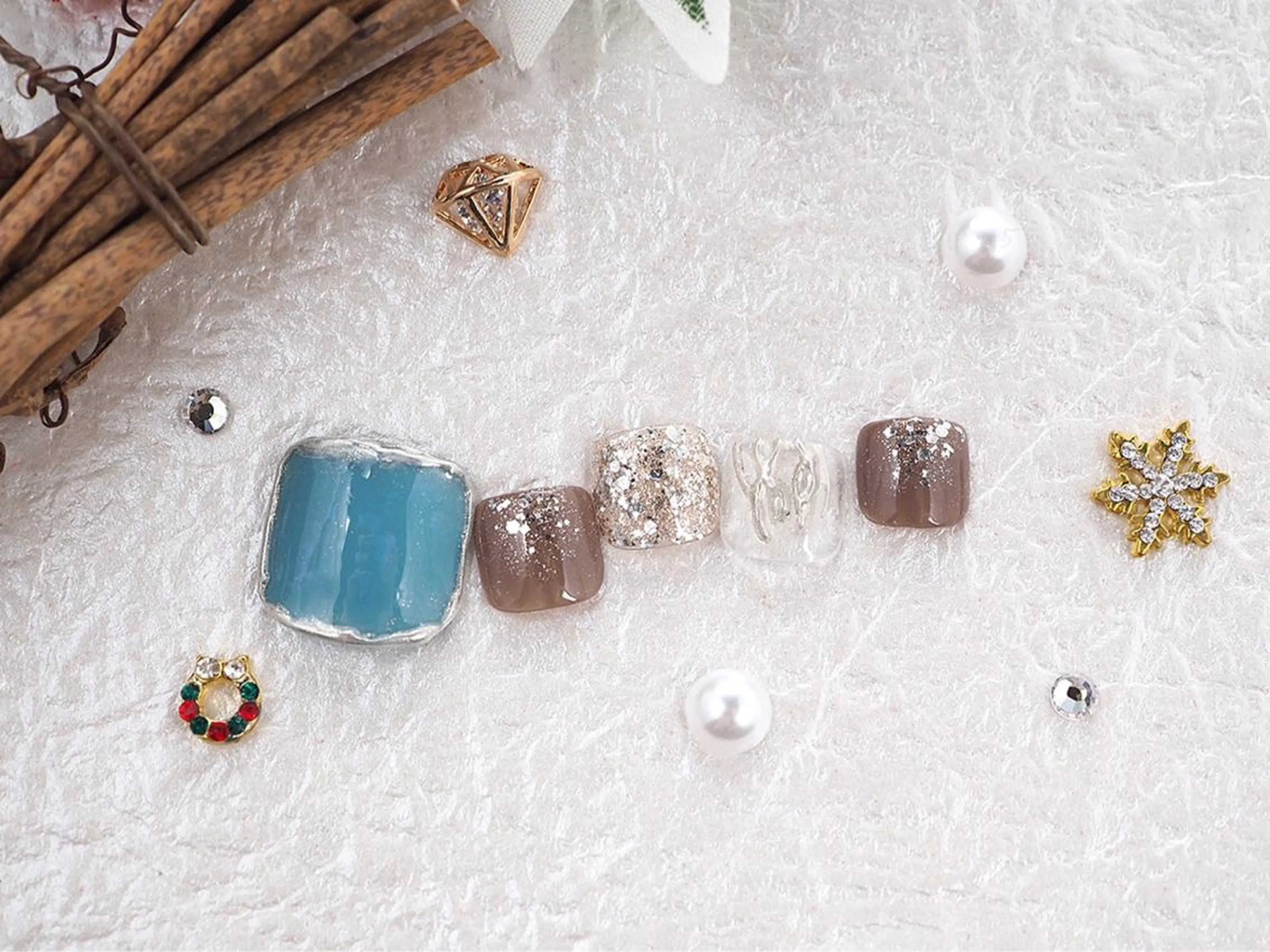 ネイル ネイルPetit Ribbonのネイルデザイン