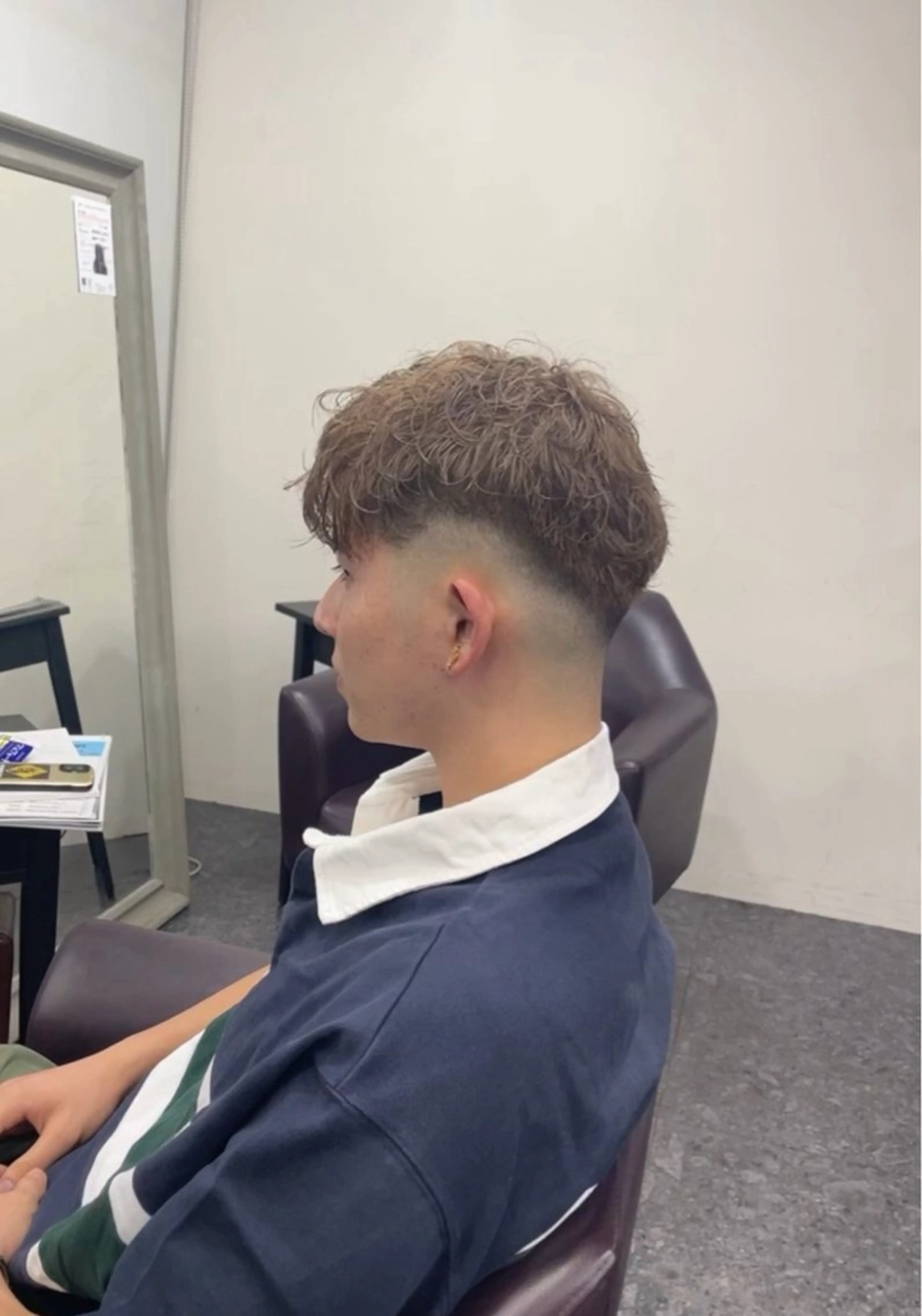 カラー メンズ オノ フウカのヘアスタイル