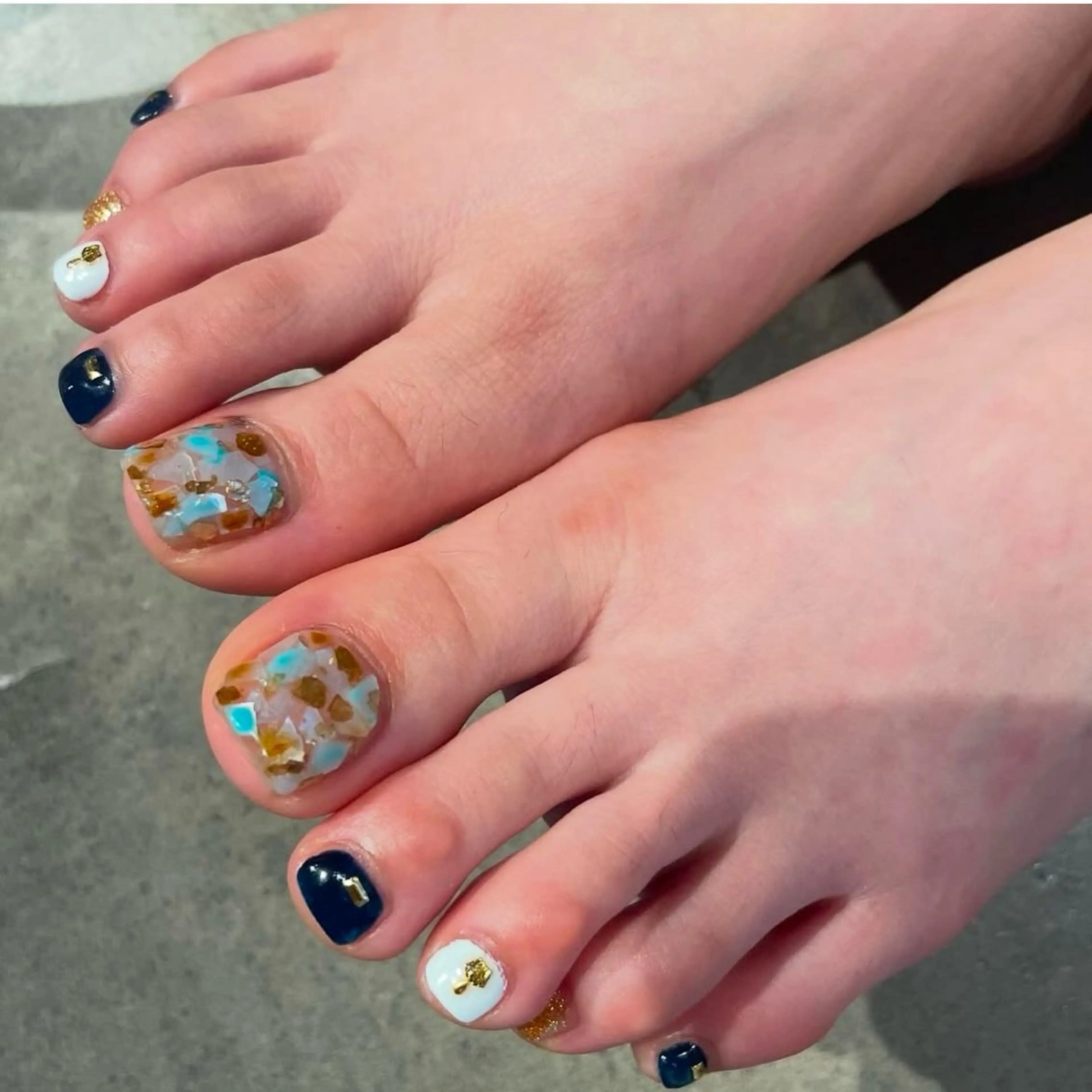 ネイル フットネイル casita（カシータ）所属・thrush nailsのネイルデザイン