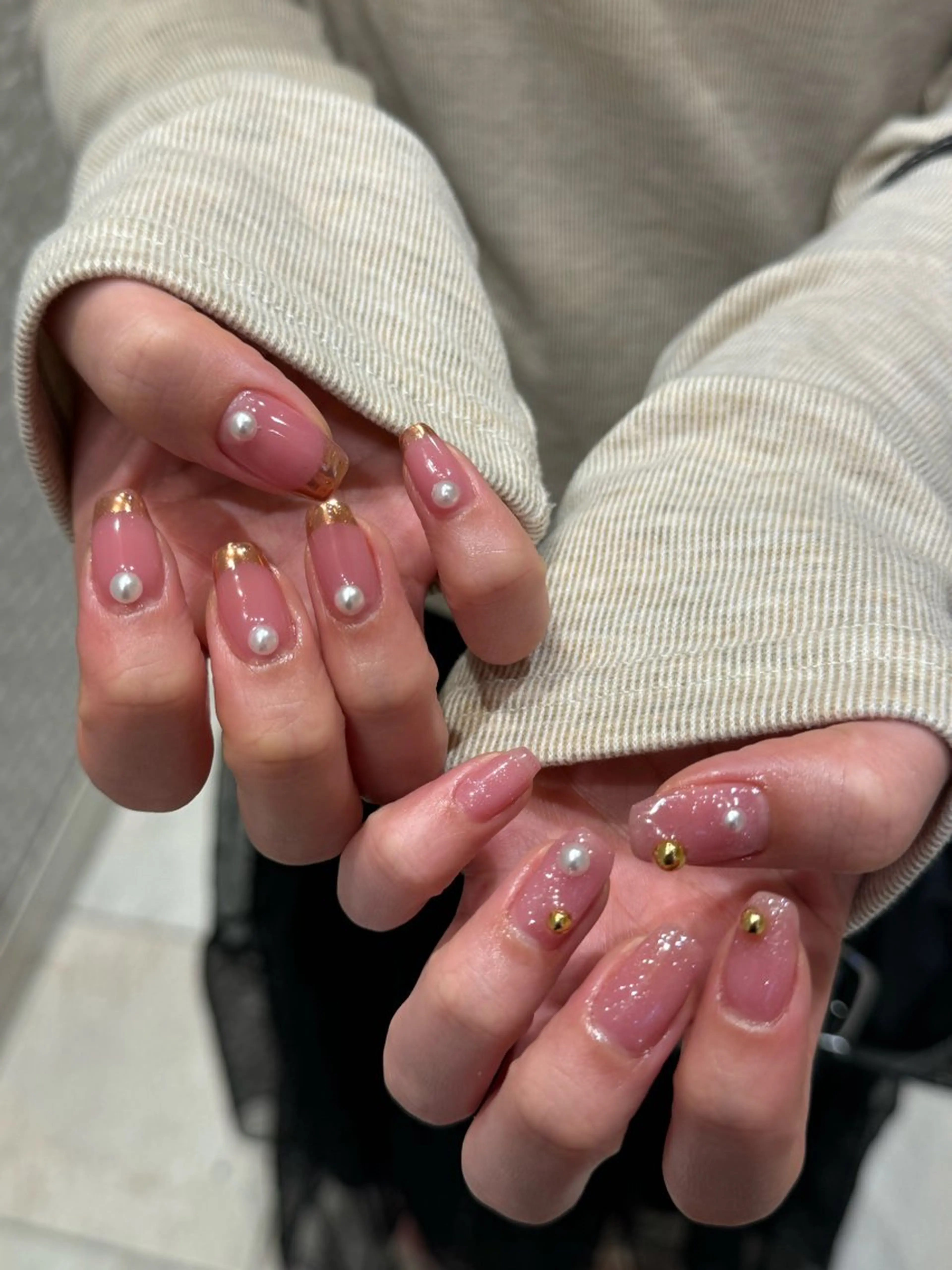 ネイル ハンドネイル 🦋 りえ🦋のネイルデザイン