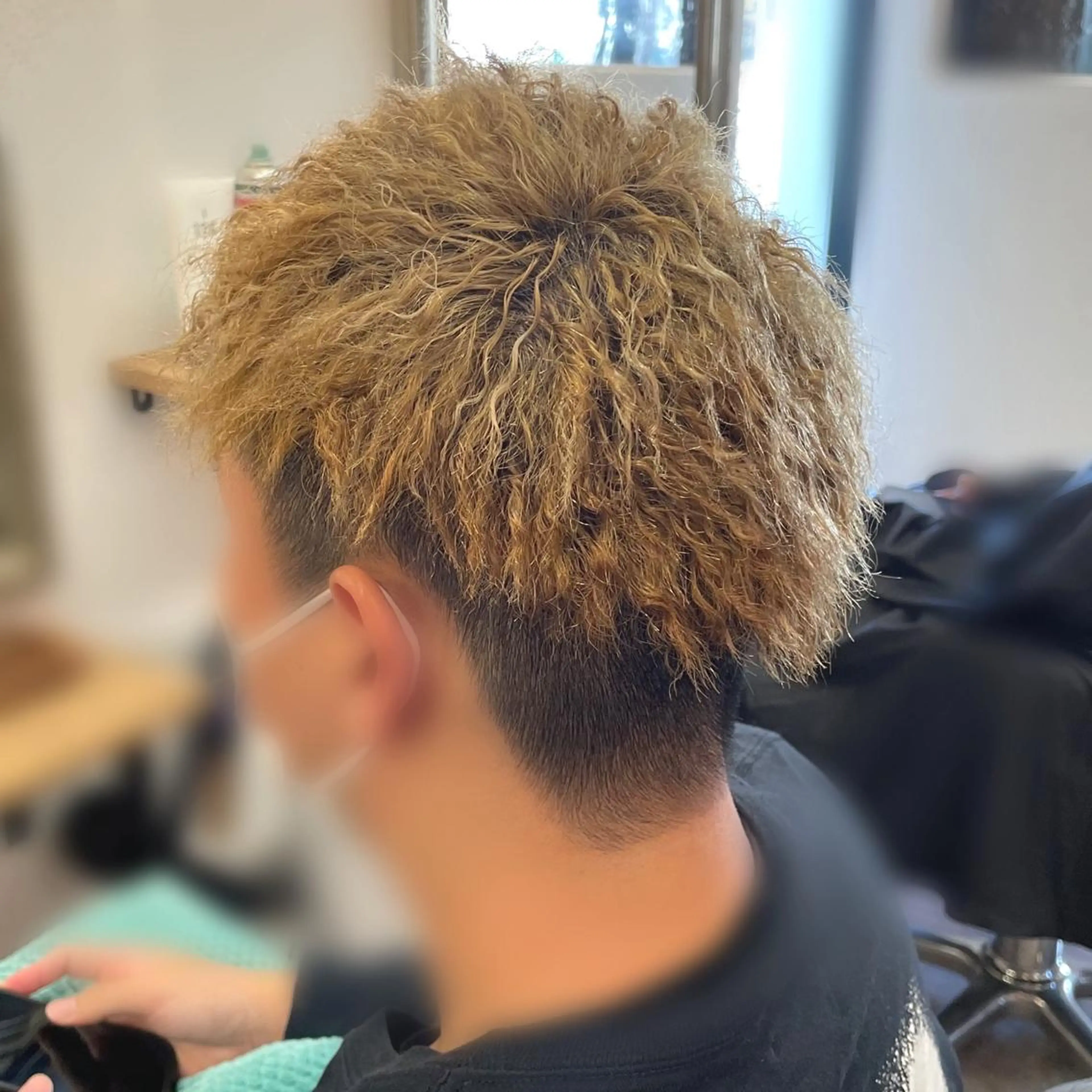 パーマ メンズ 齋藤 真由のヘアスタイル