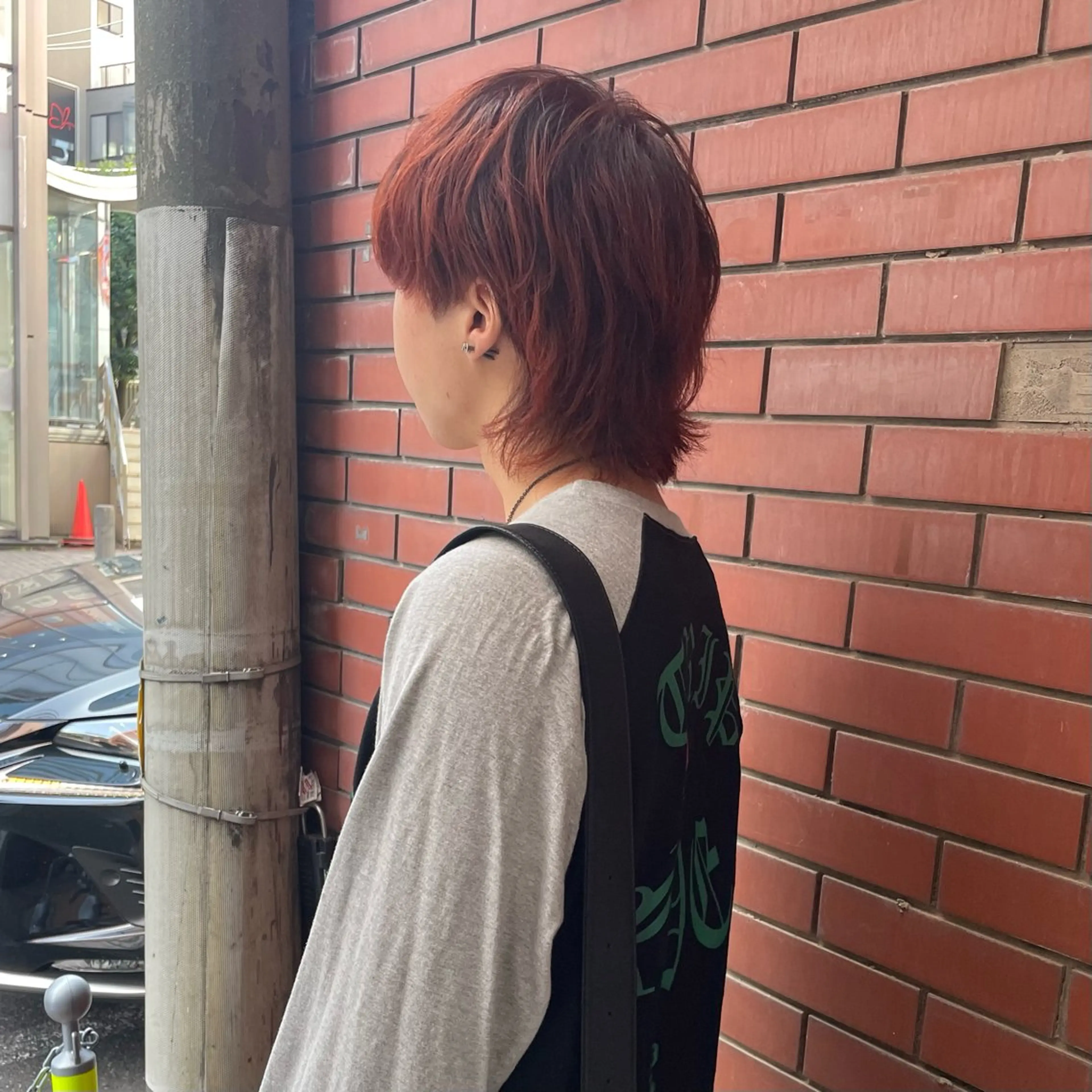 ミディアム カラー メンズ カット ヘアカラー トリートメント 【柏メンズパーマ職人 】店長　KAZUMAのヘアスタイル