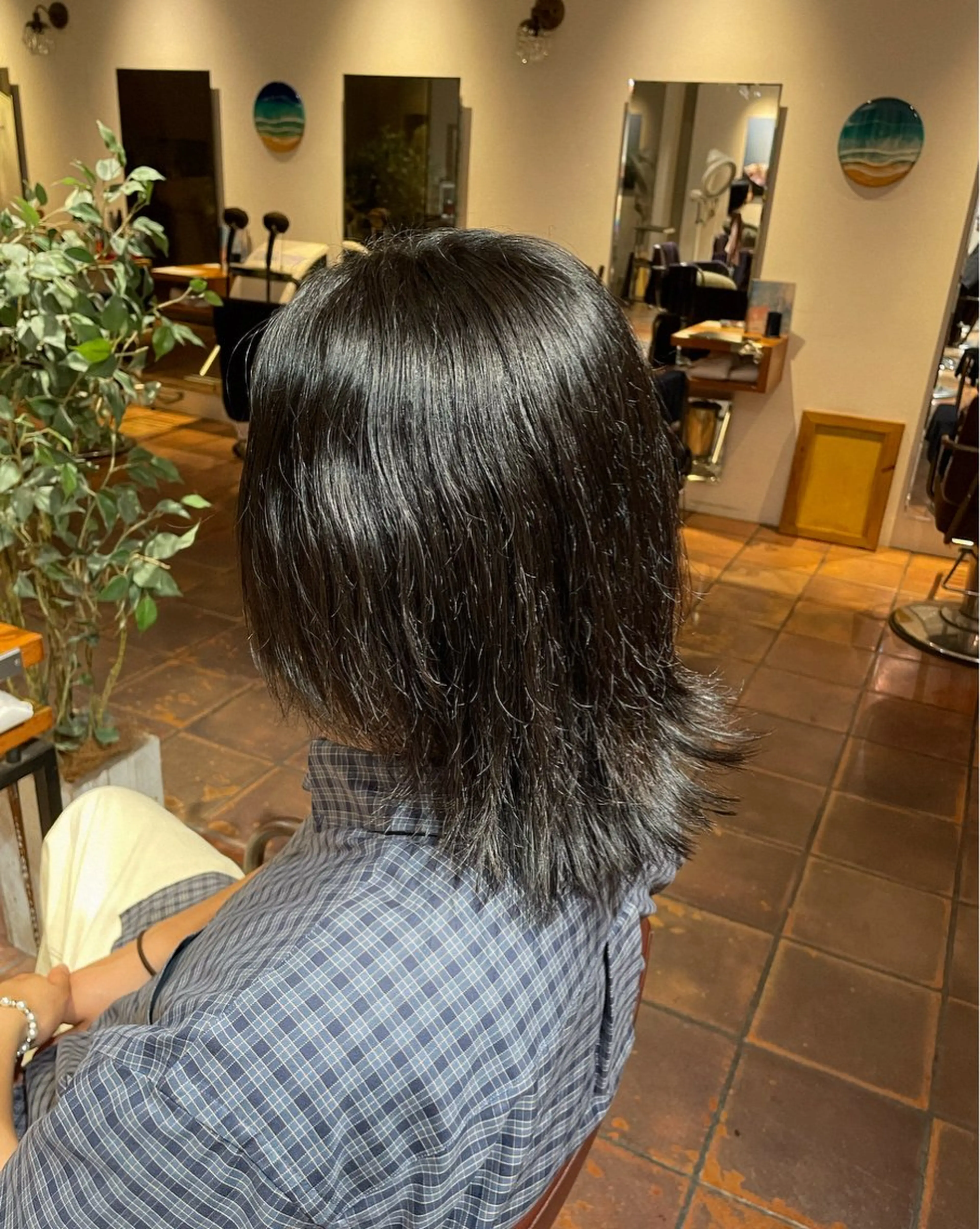 メンズ MOEKA🌺レディ ースカットモデルのヘアスタイル