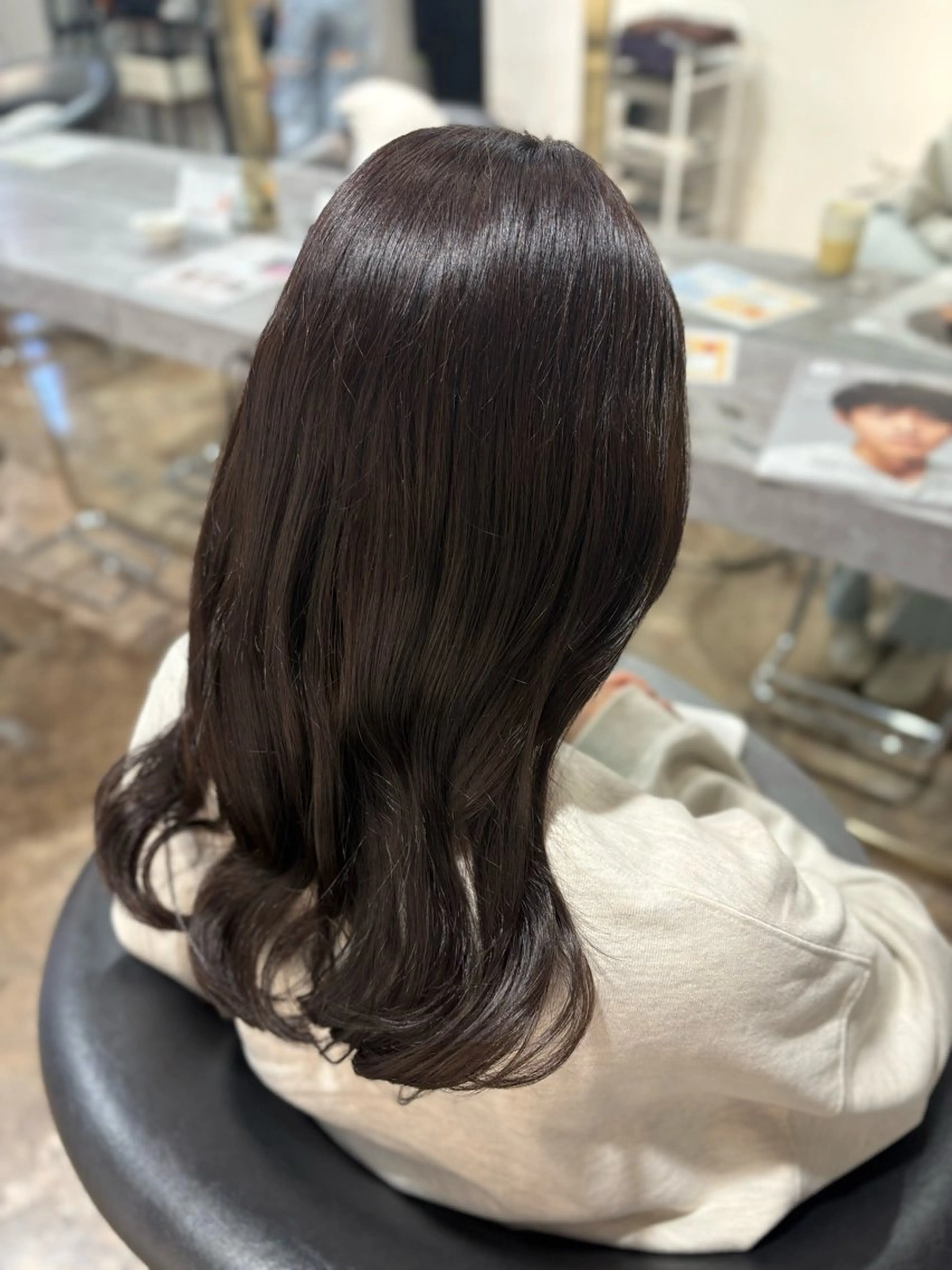 ロング カラー パープルカラー 🍀札幌美髪🍀 佐藤莉音🍀のヘアスタイル