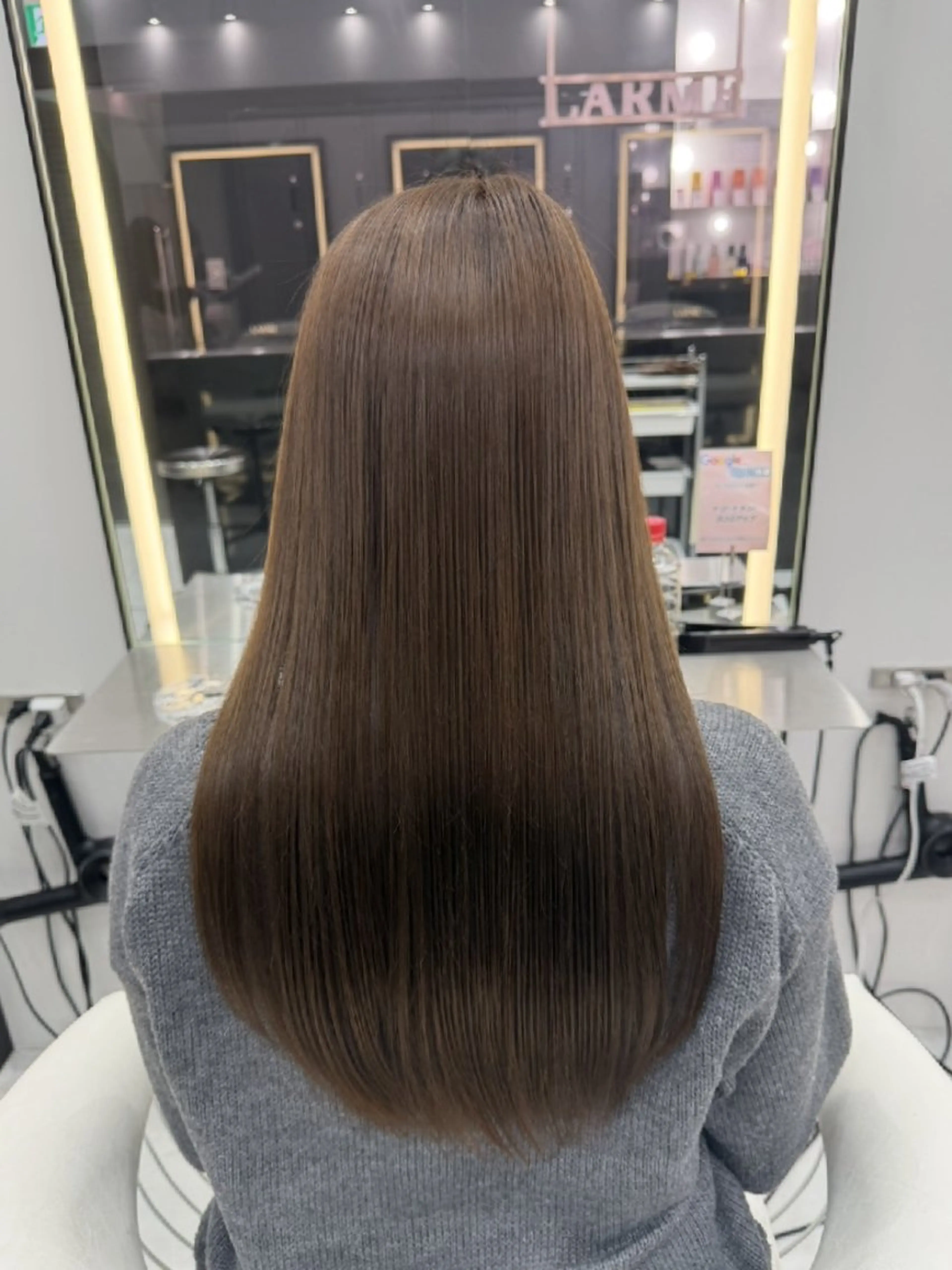 セミロング カット トリートメント 新宿/韓国レイヤー/ 髪質改善/ 佐藤のヘアスタイル