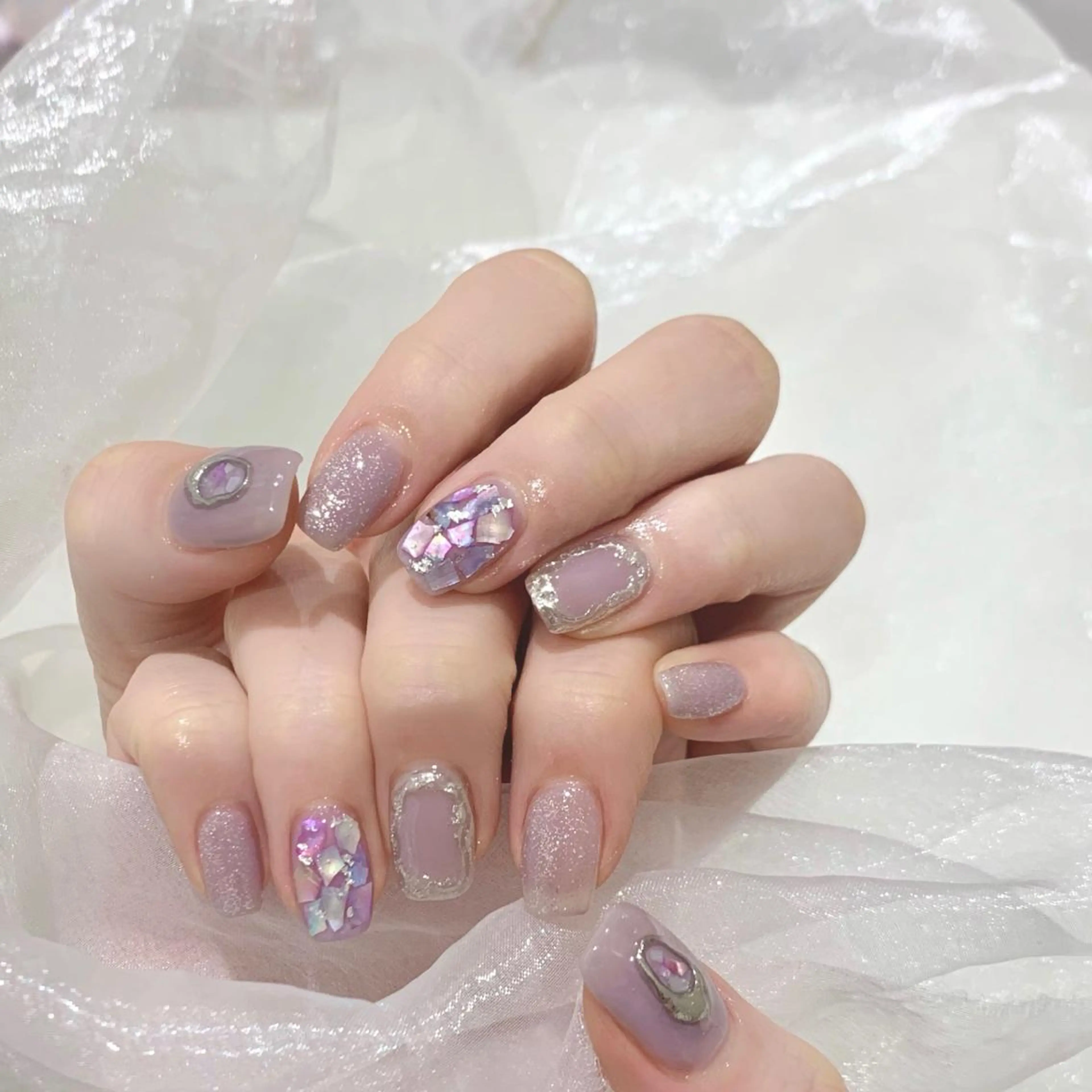 ネイル ハンドネイル Kanon 🤍のネイルデザイン