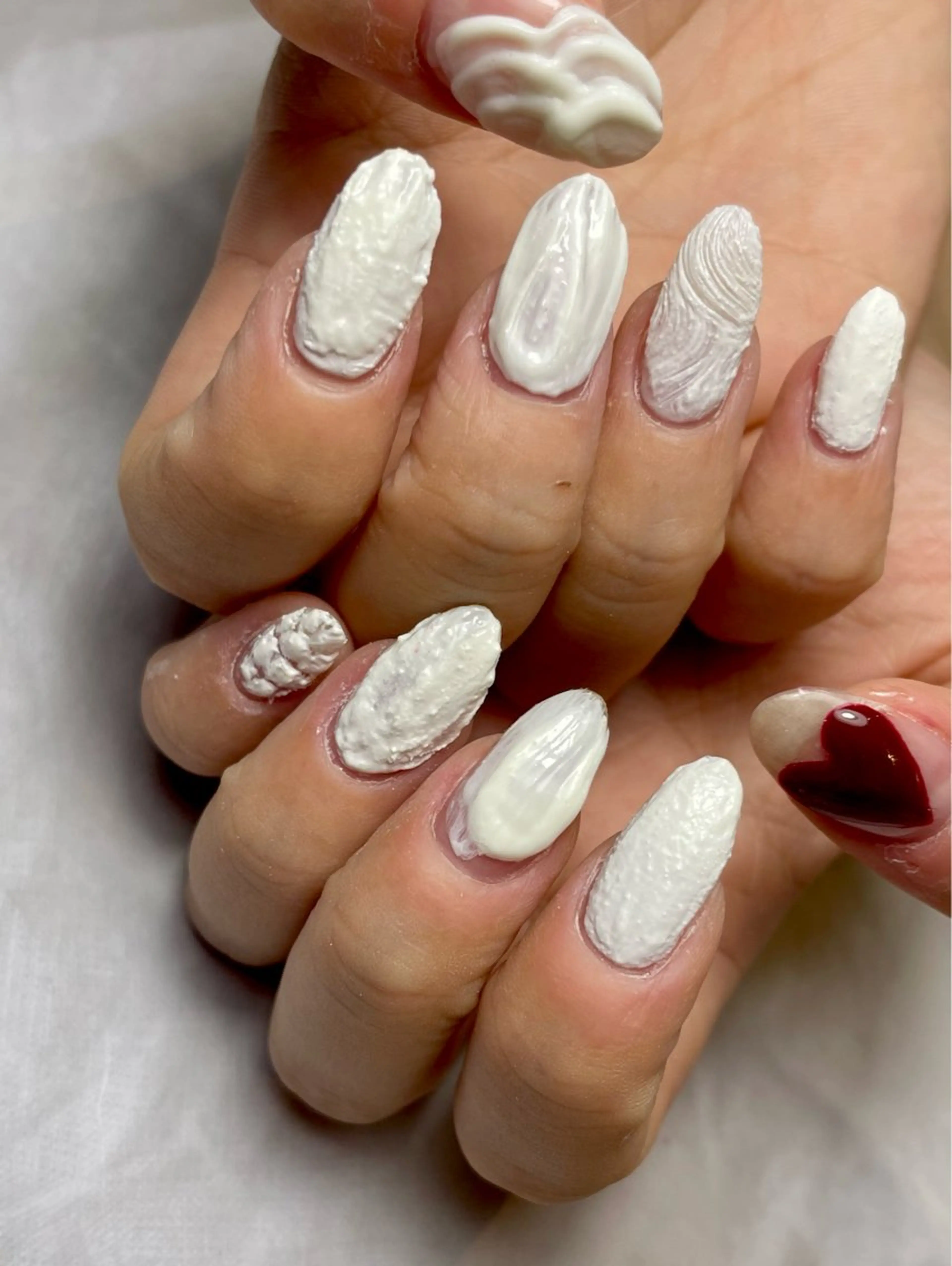 ネイル 持ち込み ニュアンスネイル ハンドネイル Reflection marikoのネイルデザイン