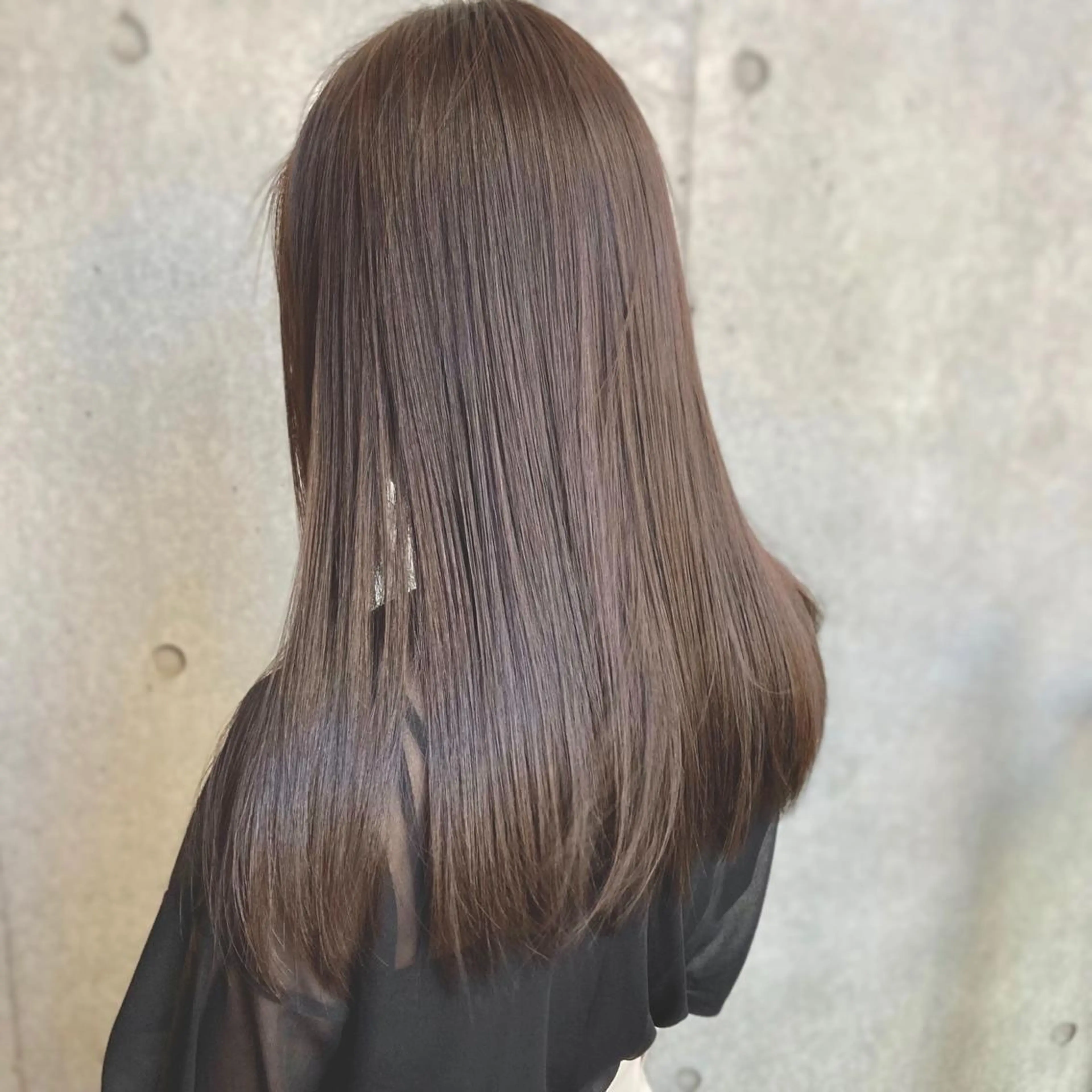 セミロング カラー ボブ& 髪質改善FUMIYAのヘアスタイル