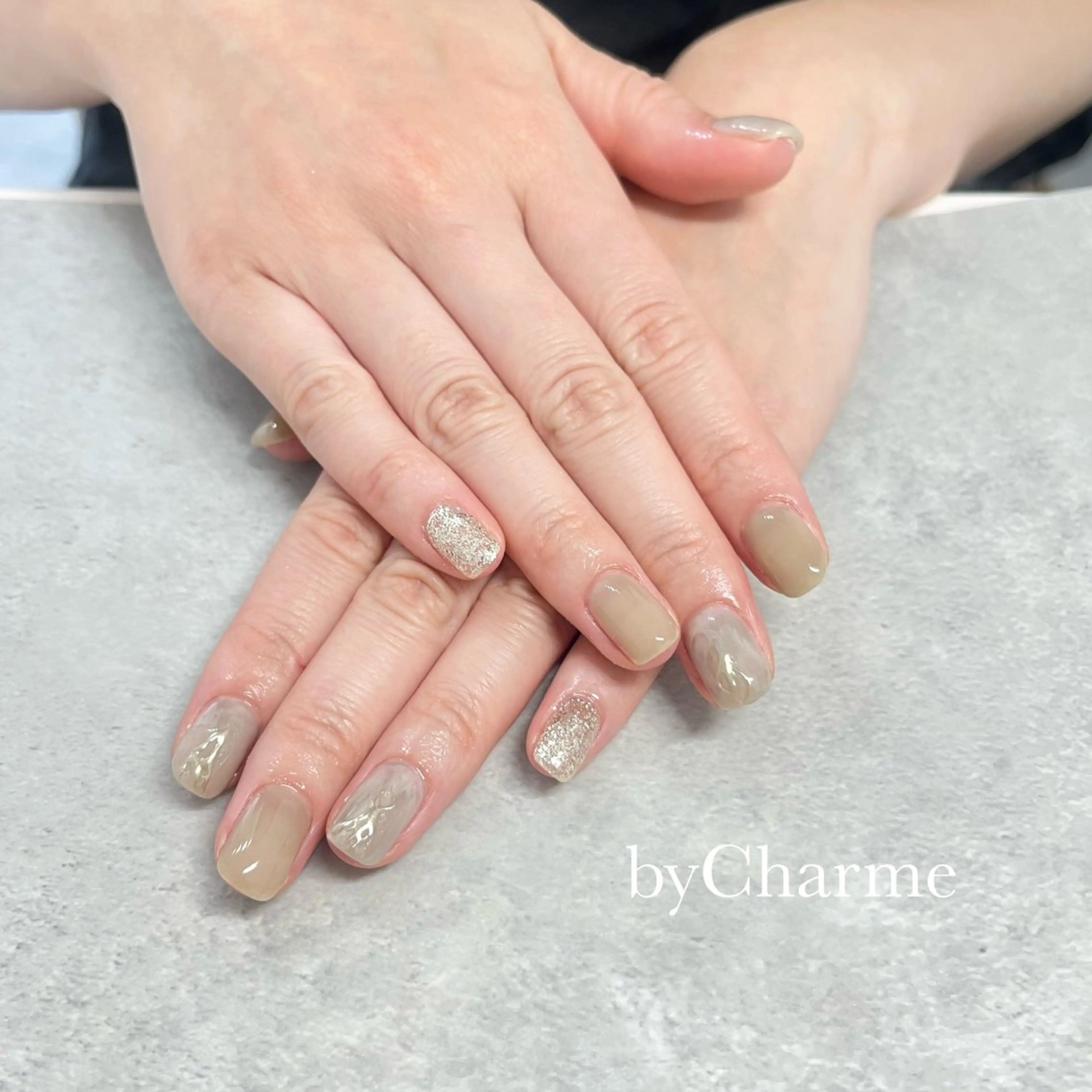 ネイル ニュアンスネイル Ray. Maayaのネイルデザイン