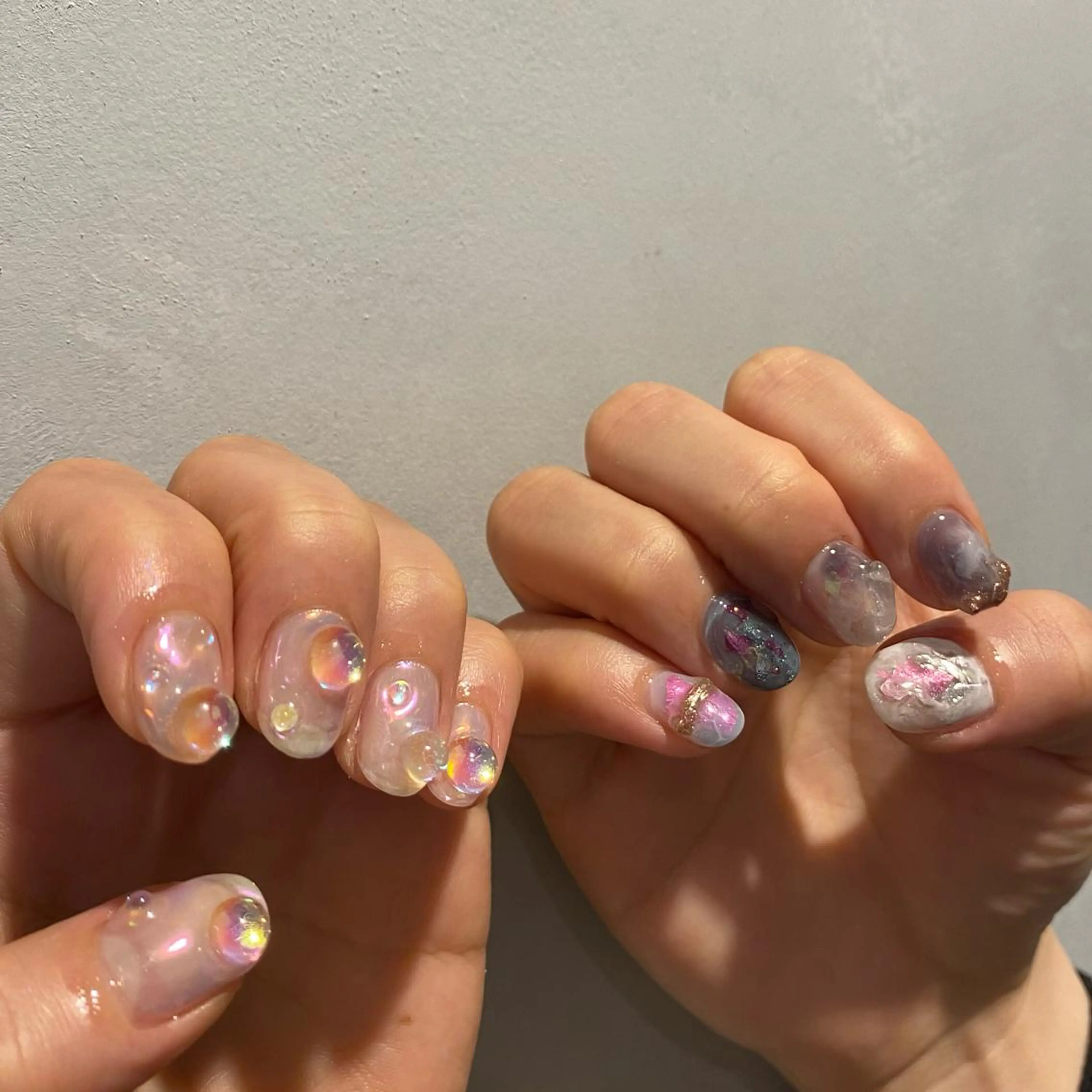 ネイル ニュアンスネイル ハンドネイル RINO AMANE nailのネイルデザイン
