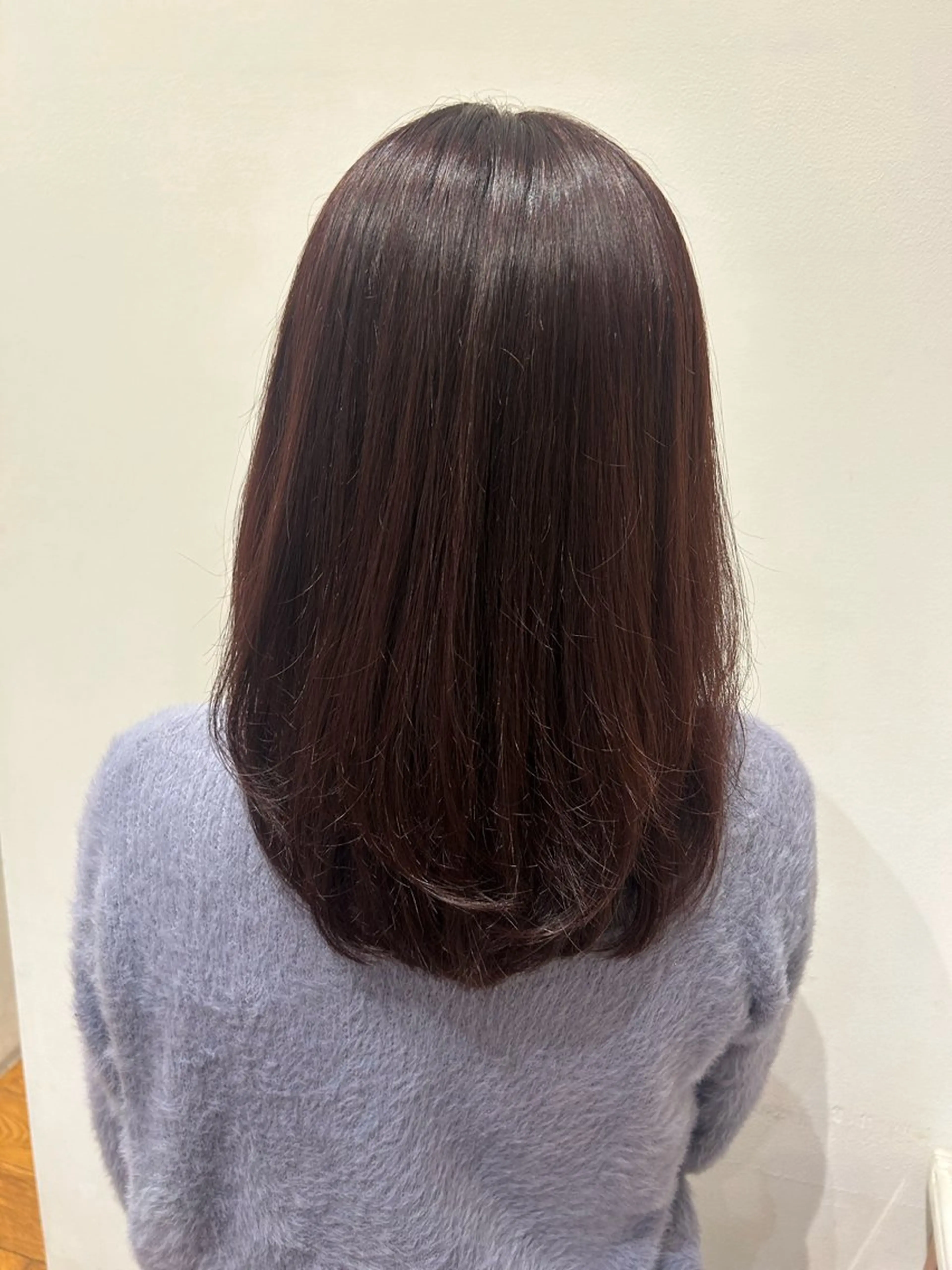 カラー ブラウンカラー ピンクカラー ヘアカラー 市吉 杏奈のヘアスタイル