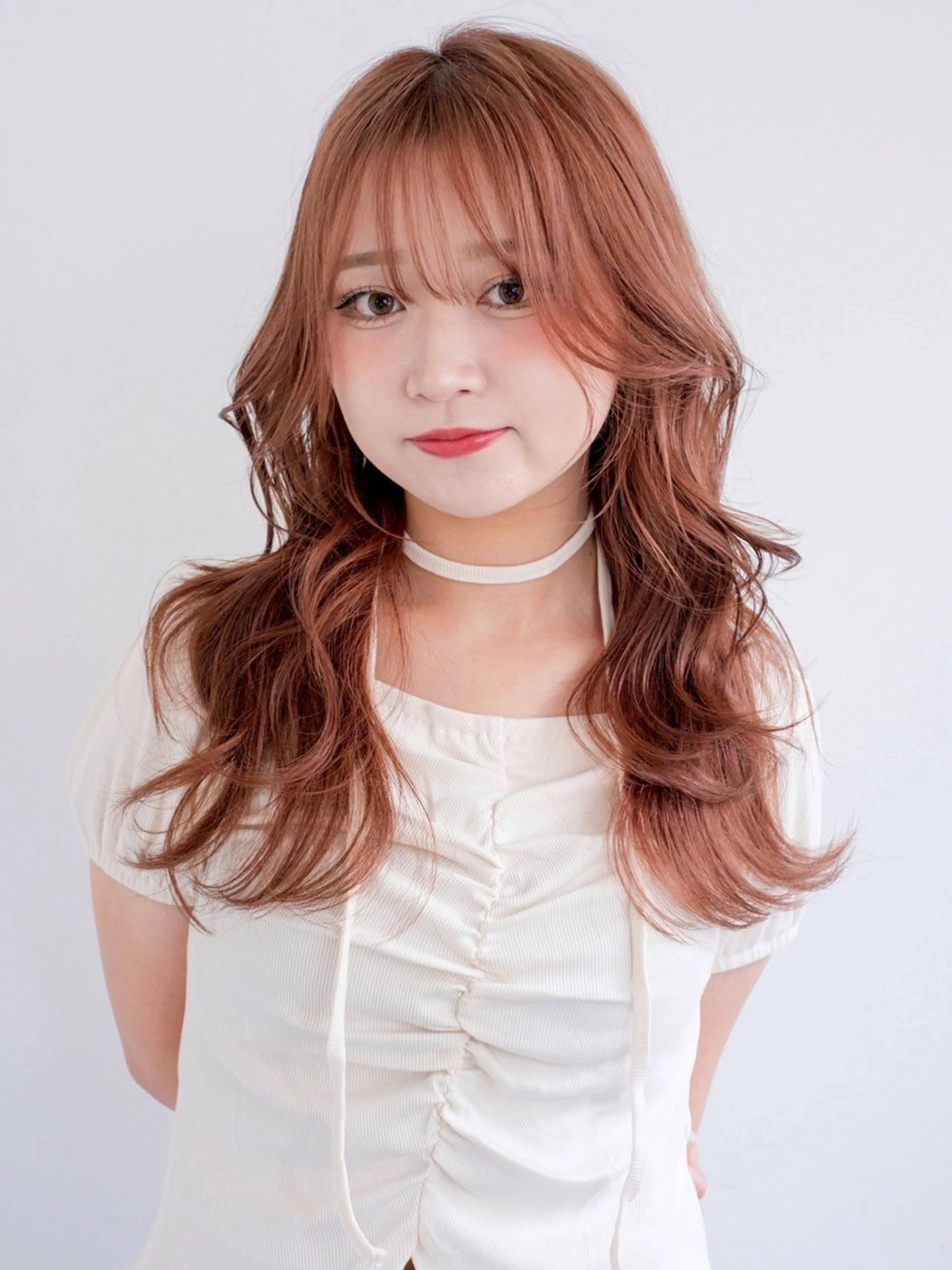 ロング カラー カット ヘアカラー トリートメント techné所属・ショウタ/レイヤーカ ット/透明感カラーのヘアスタイル