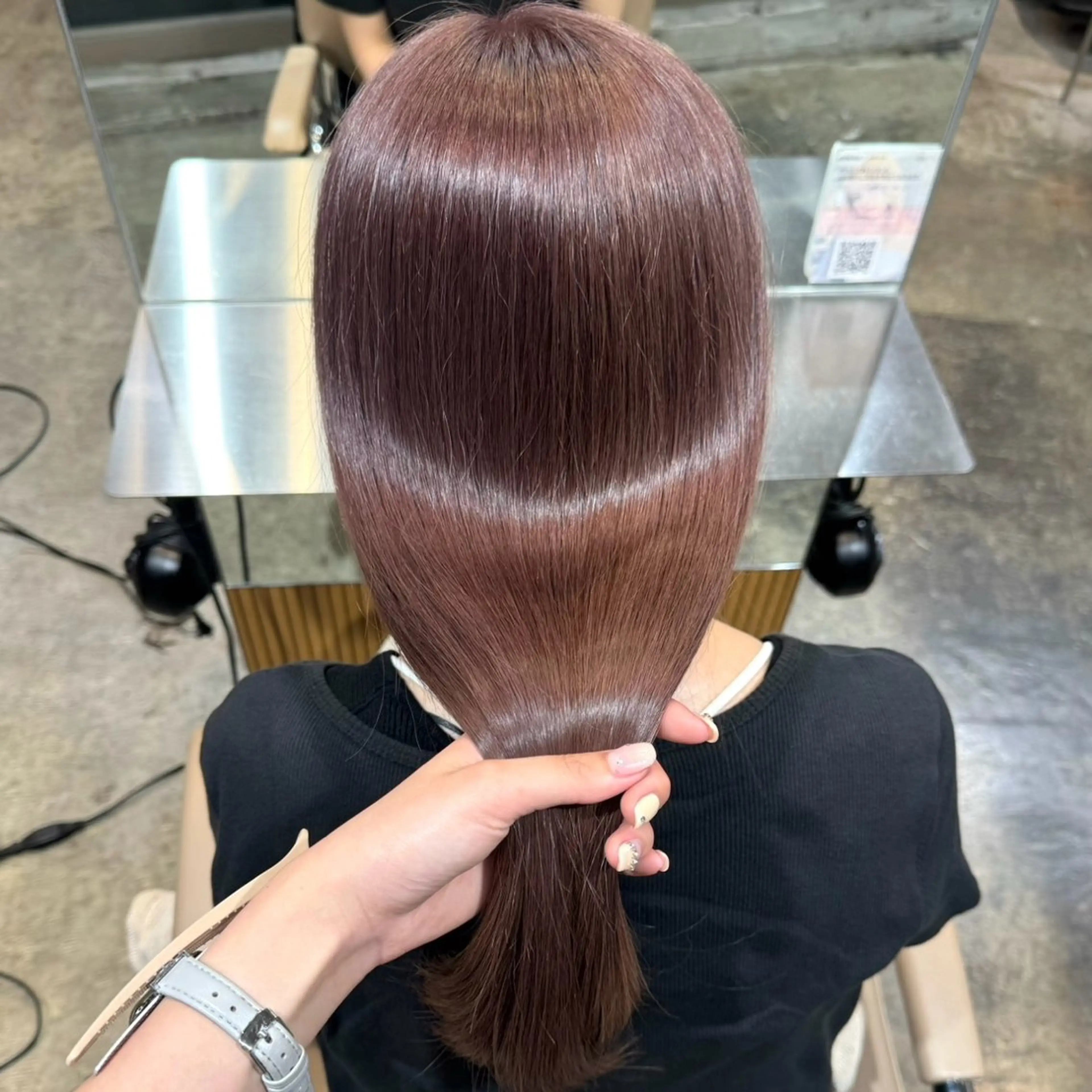 ロング カラー ミルクティーベージュ 🩰🤎miharuのヘアスタイル