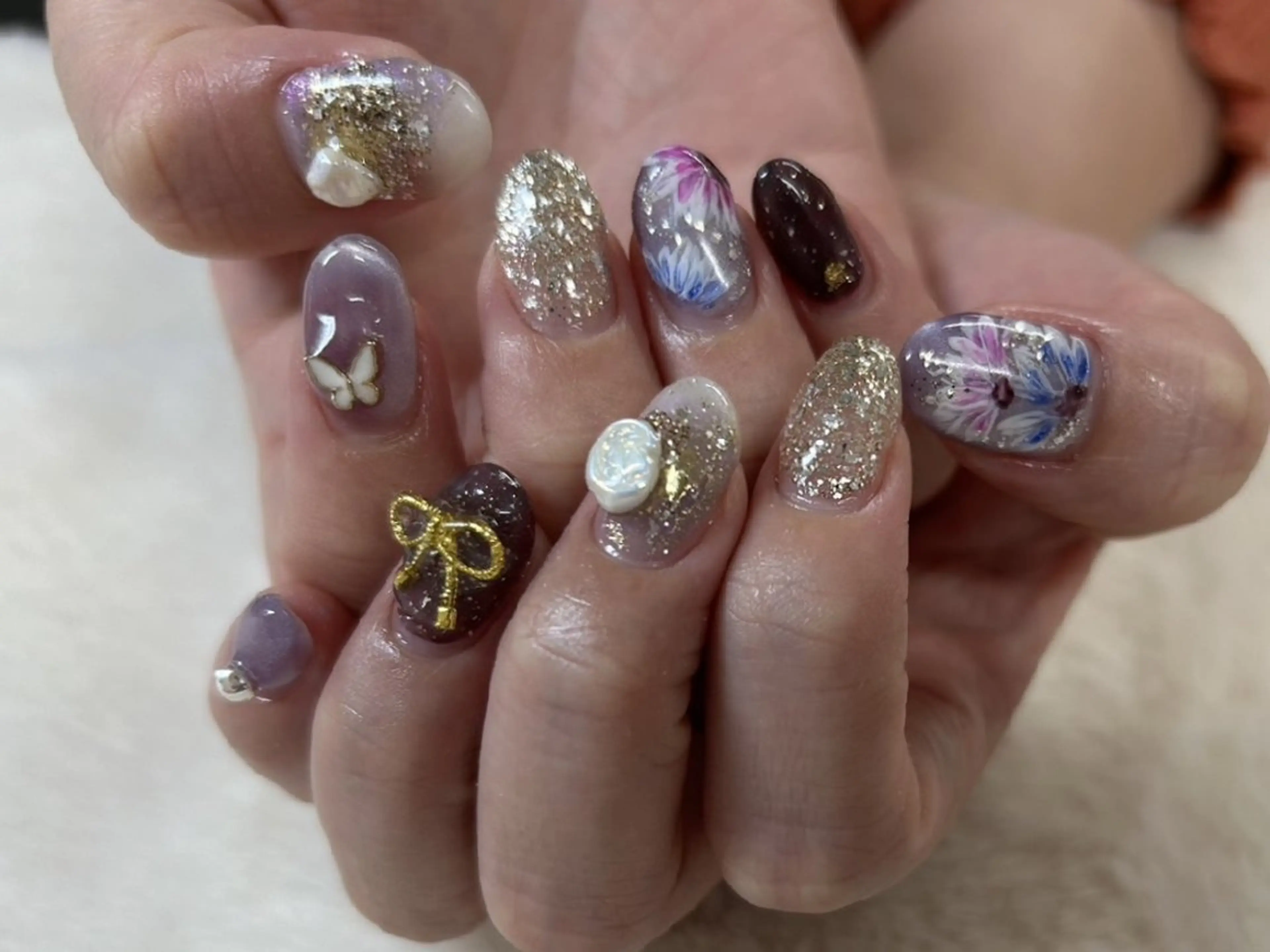 ネイル アートネイル ハンドネイル ハンドケア 心斎橋Salon Epokkuのネイルデザイン