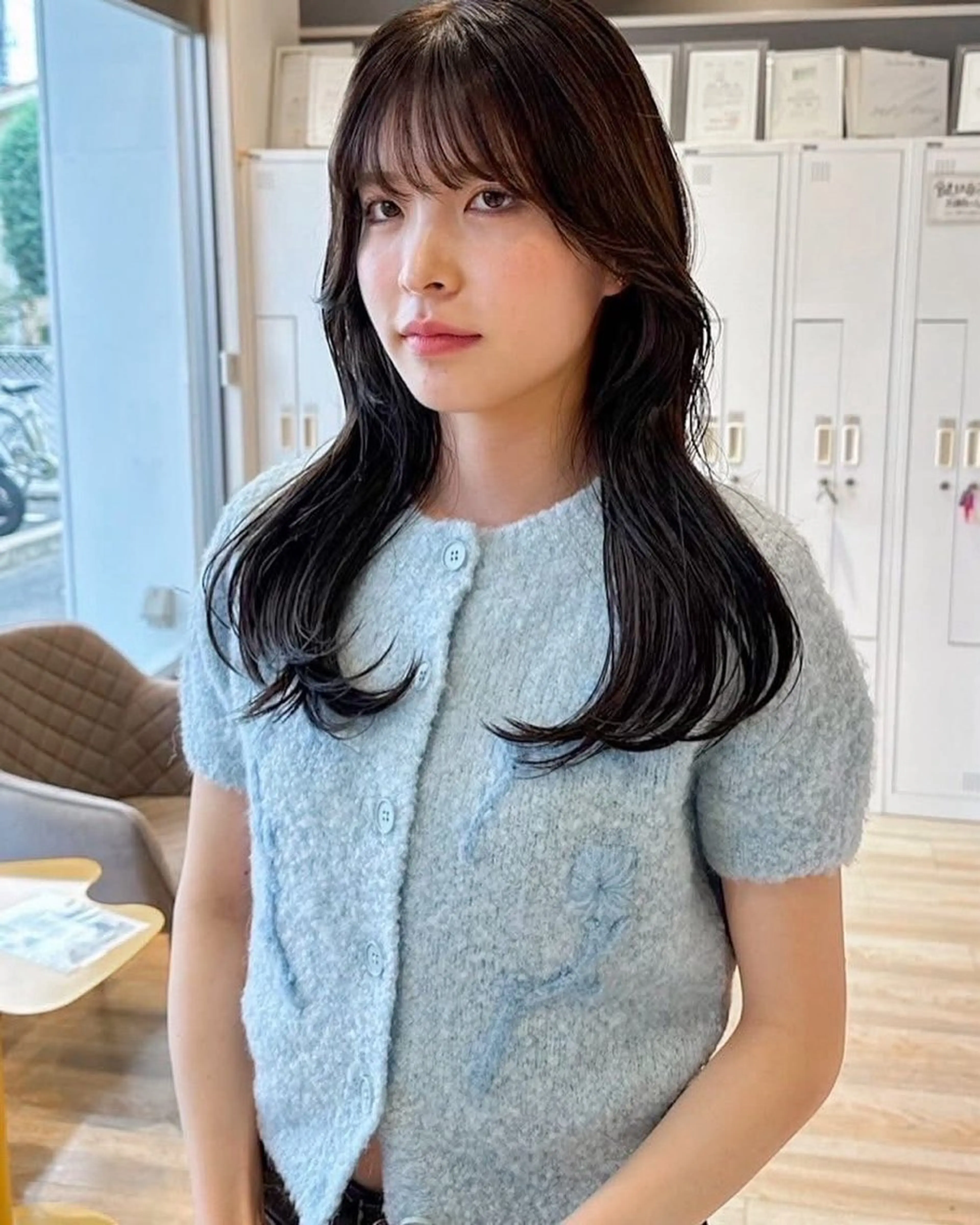 ロング カット ヘアカラー 樋口智士/倉敷/中庄 /縮毛矯正/髪質改善のヘアスタイル