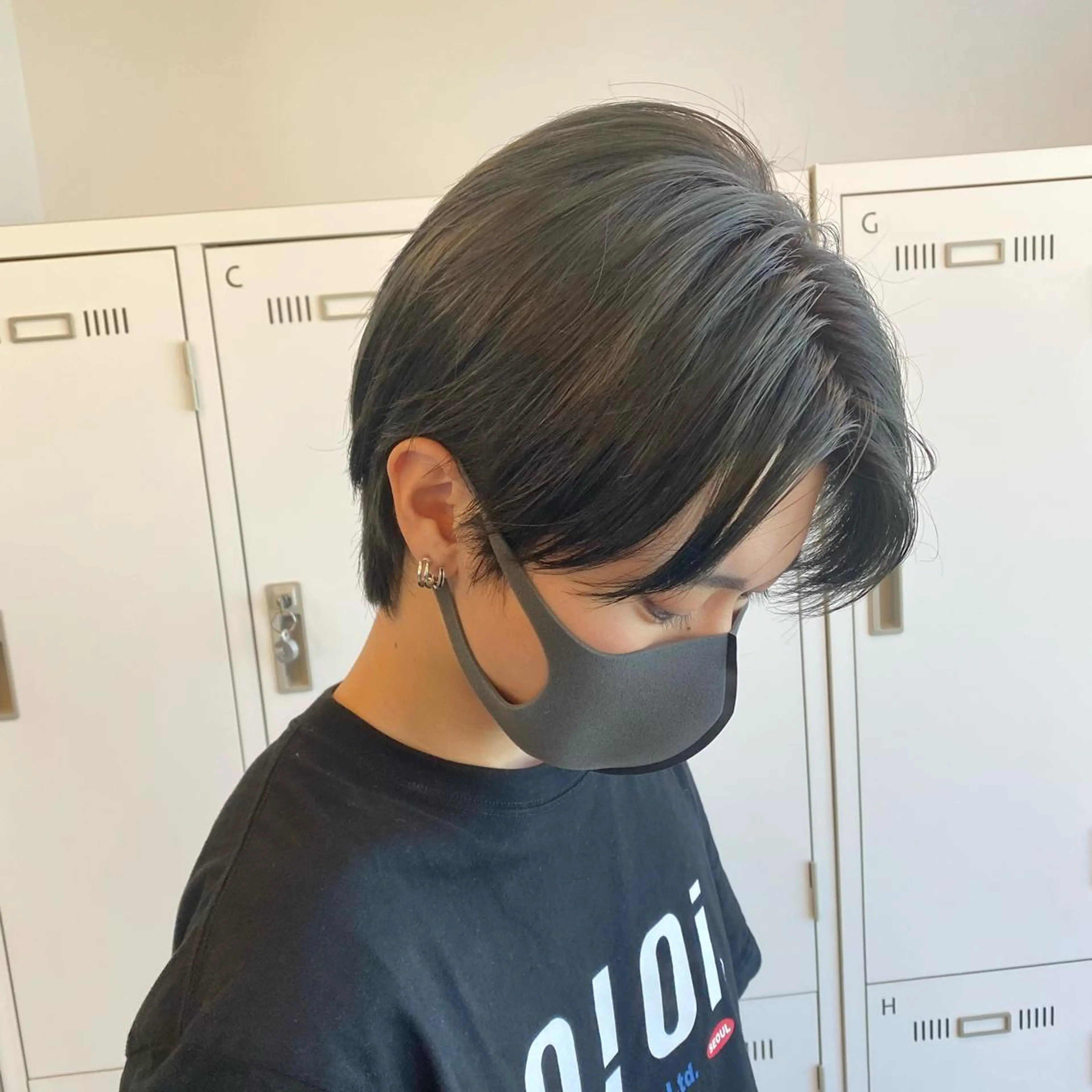 カラー メンズ YUNA ユウナのヘアスタイル