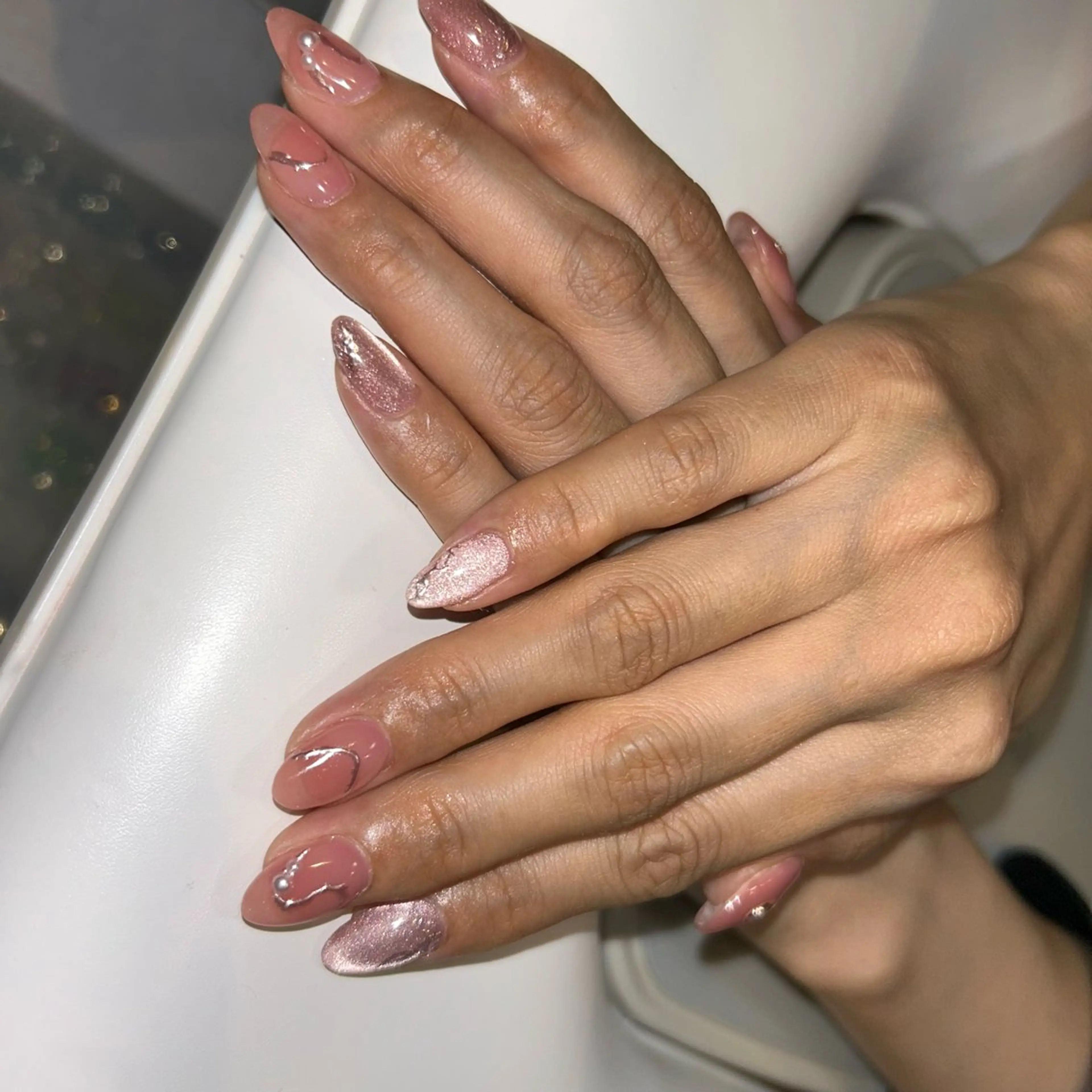 ネイル ハンドネイル ハンドケア Amys nail ハナのネイルデザイン
