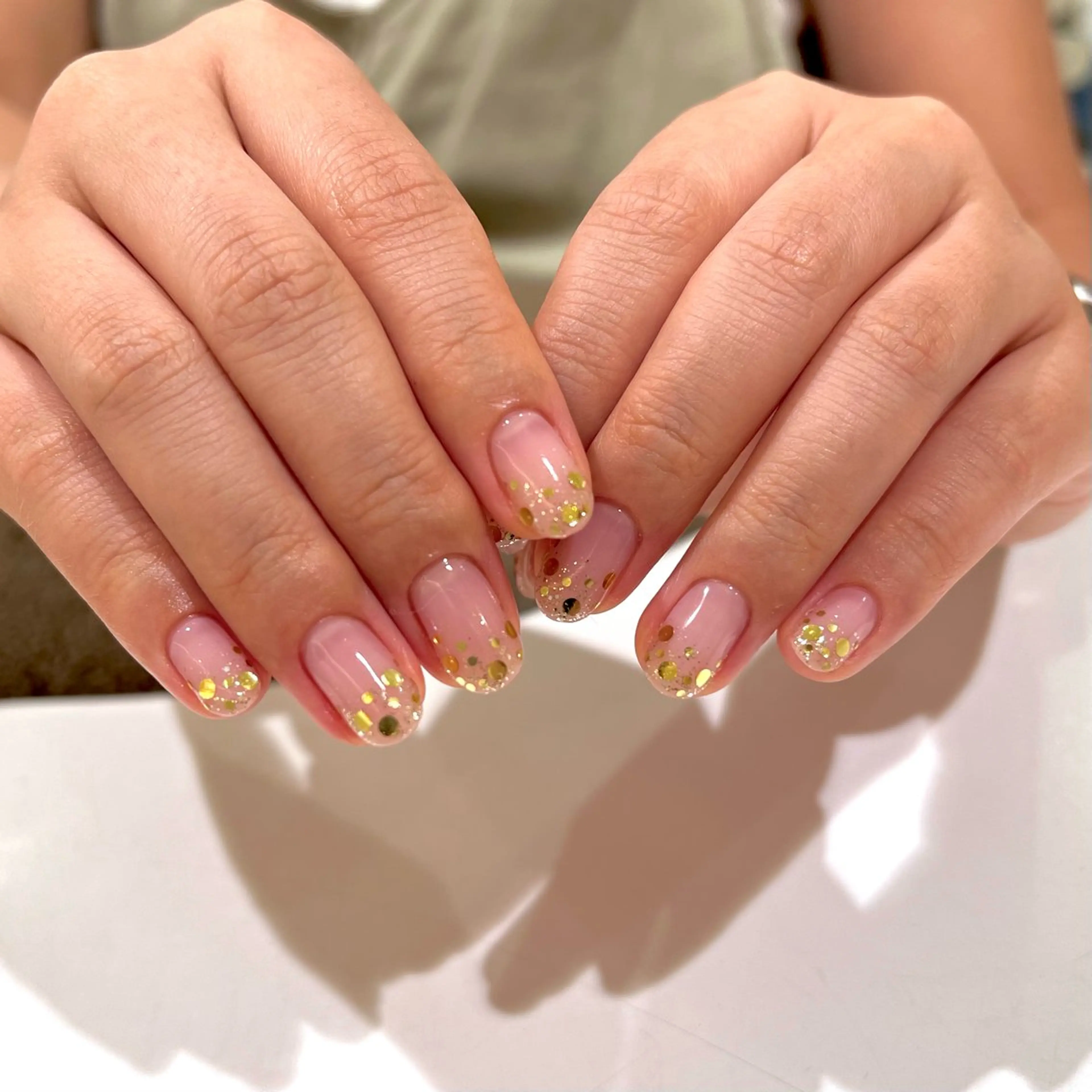 ネイル 持ち込み ハンドネイル 田中 夏海のネイルデザイン