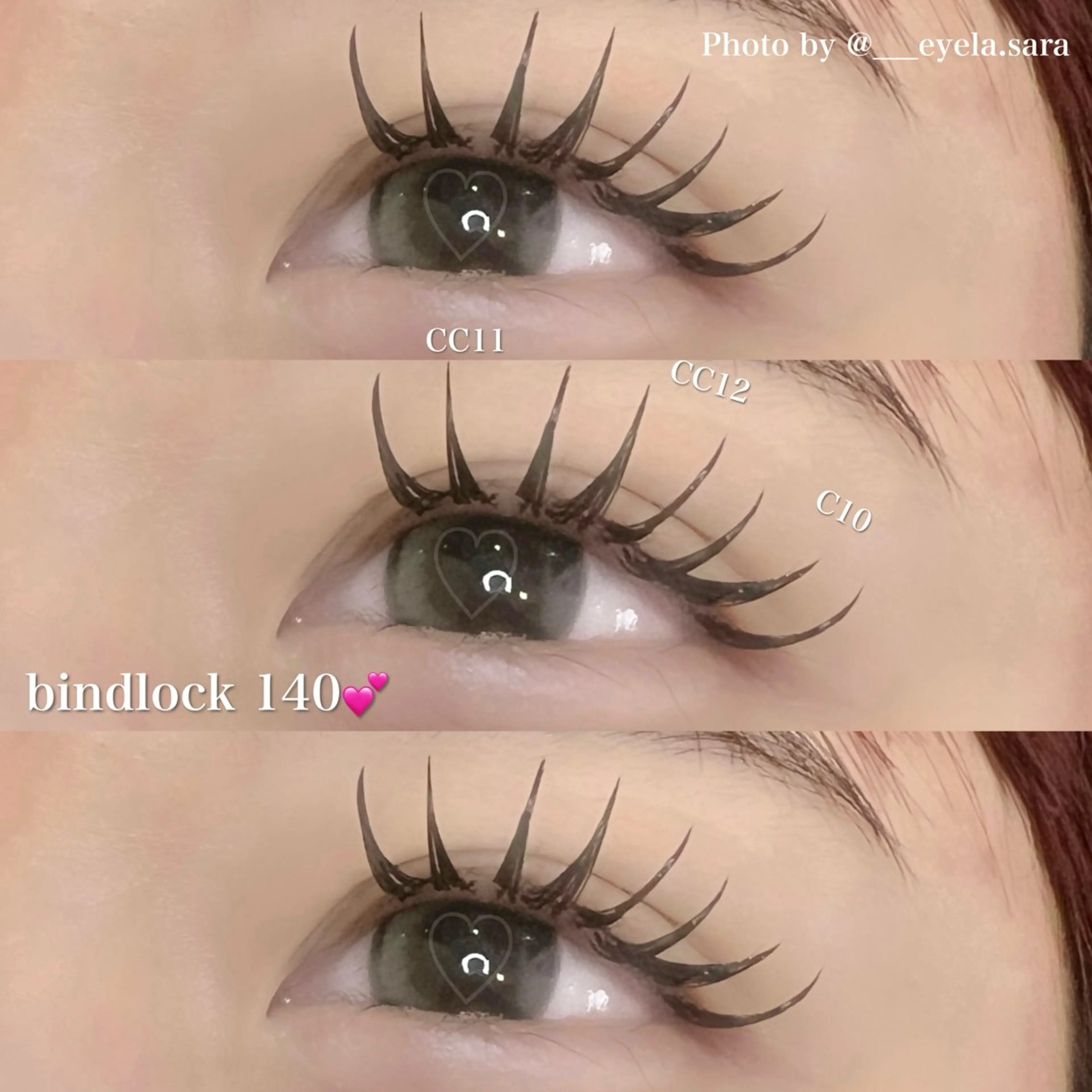 マツエク・マツパ バインドロック EYELA所沢店 saraのマツエク・マツパデザイン