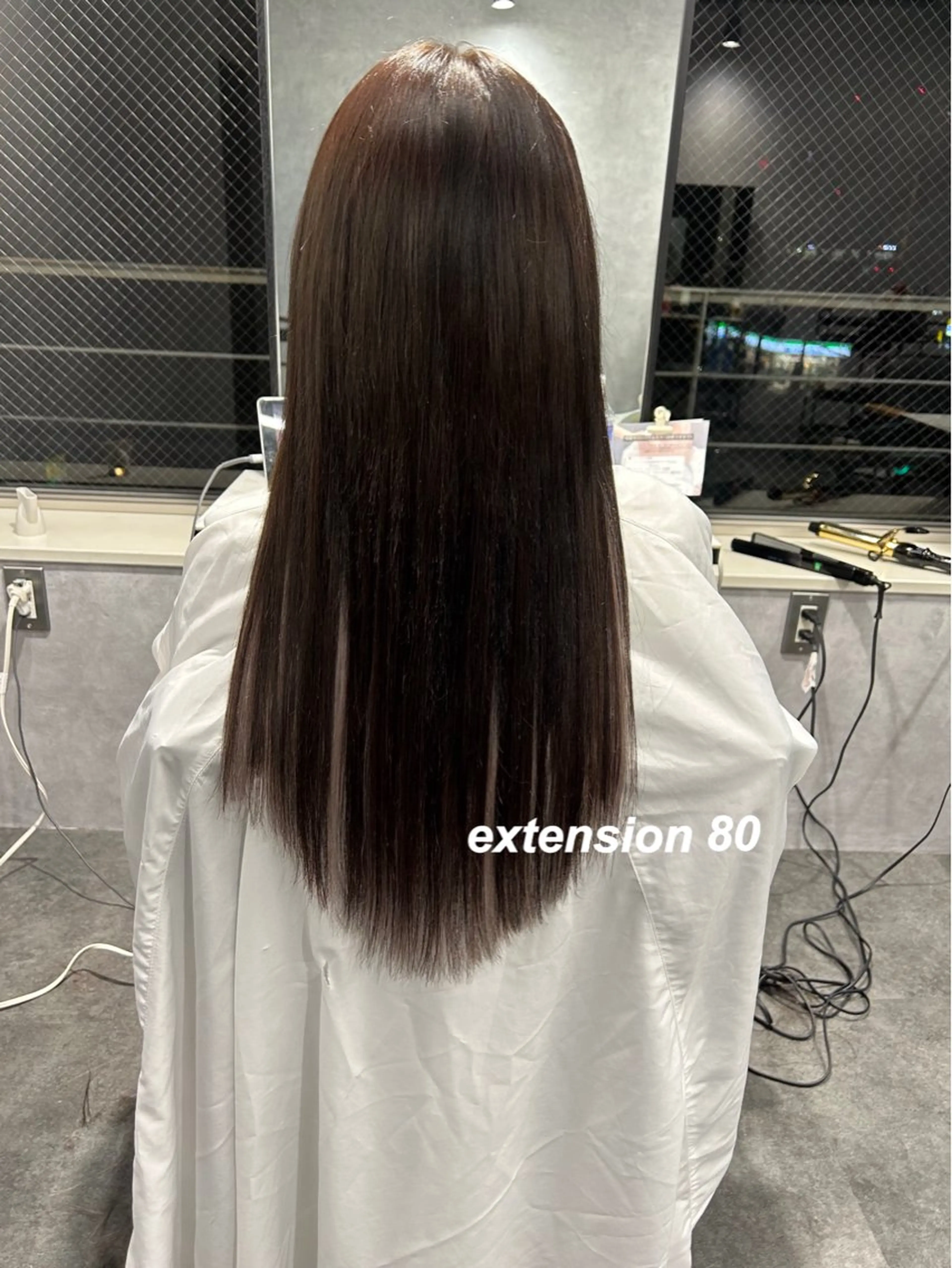 ロング エクステ ヘアカラー エクステ プルエクステ/インナ ーカラー🦊はるなのヘアスタイル