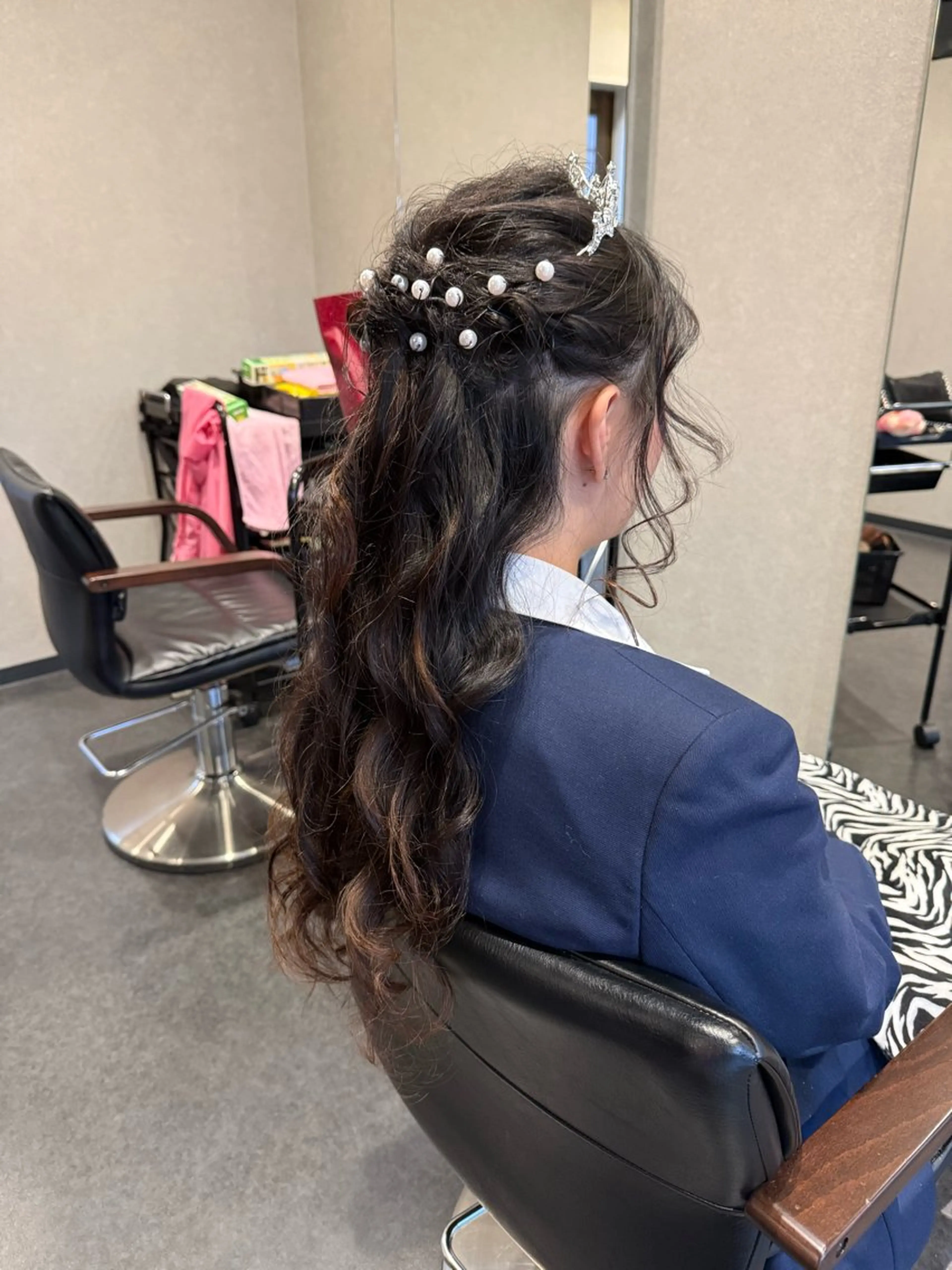 ロング 顔周りカット ロング 髪質改善⚡️カラー 🍀武久 誠🍀のヘアスタイル