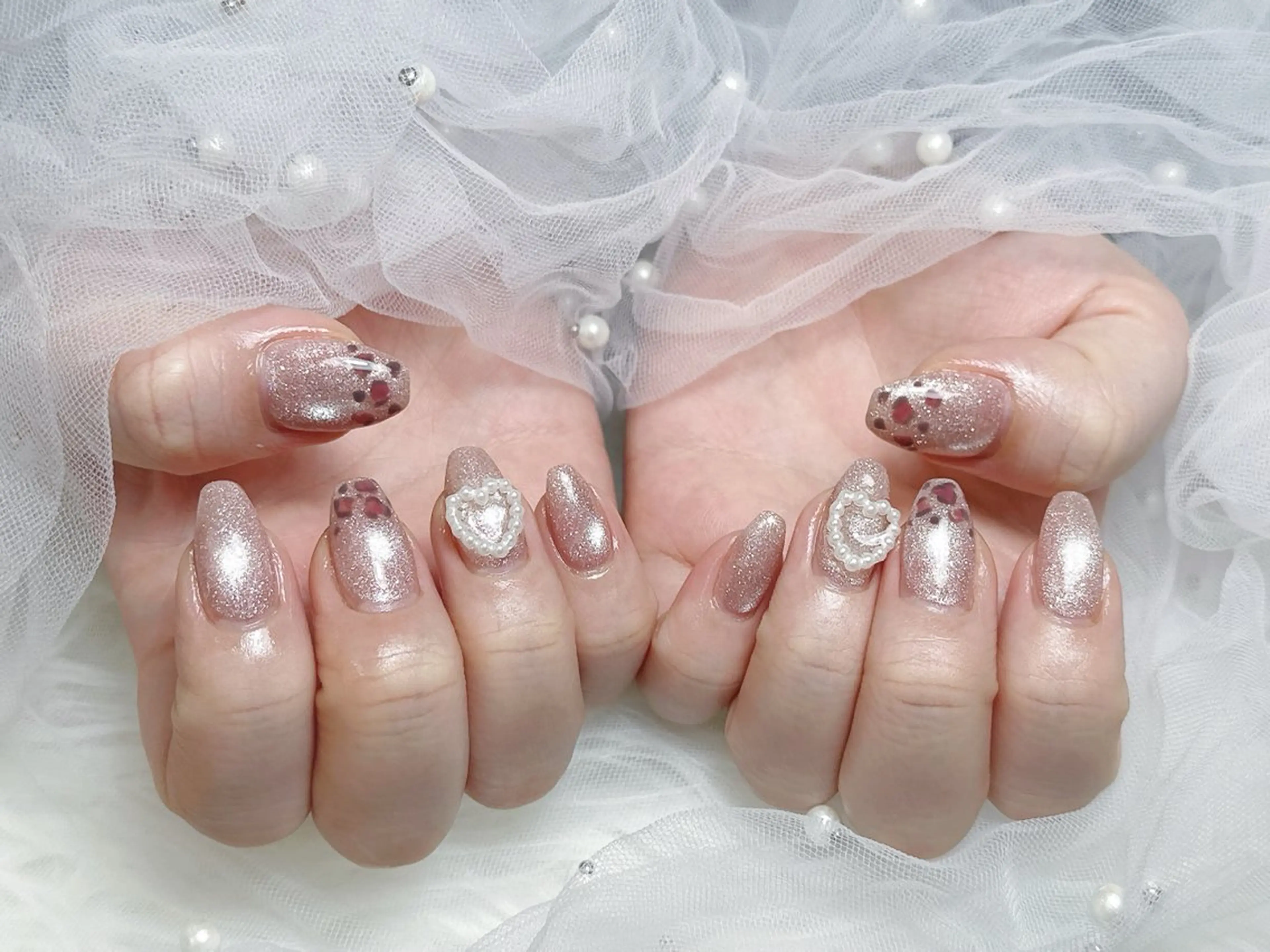 ネイル ハンドネイル 【Eclat ｴｸﾗ】nail＆beauty所属・Eclat〔ｴｸﾗ〕 MOEKA𝜗𝜚*のネイルデザイン