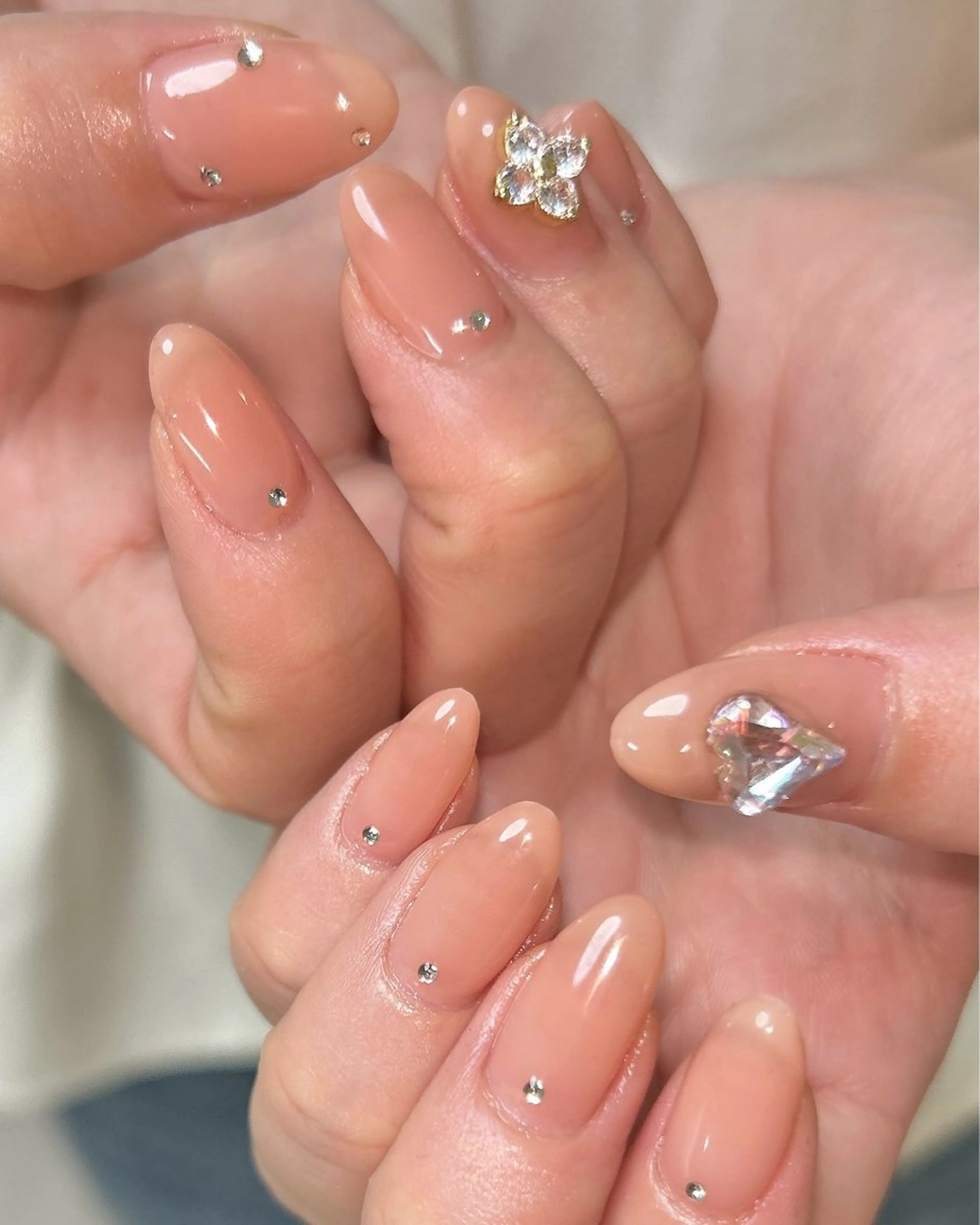 ネイル ハンドネイル ten nail salon　かえでのネイルデザイン