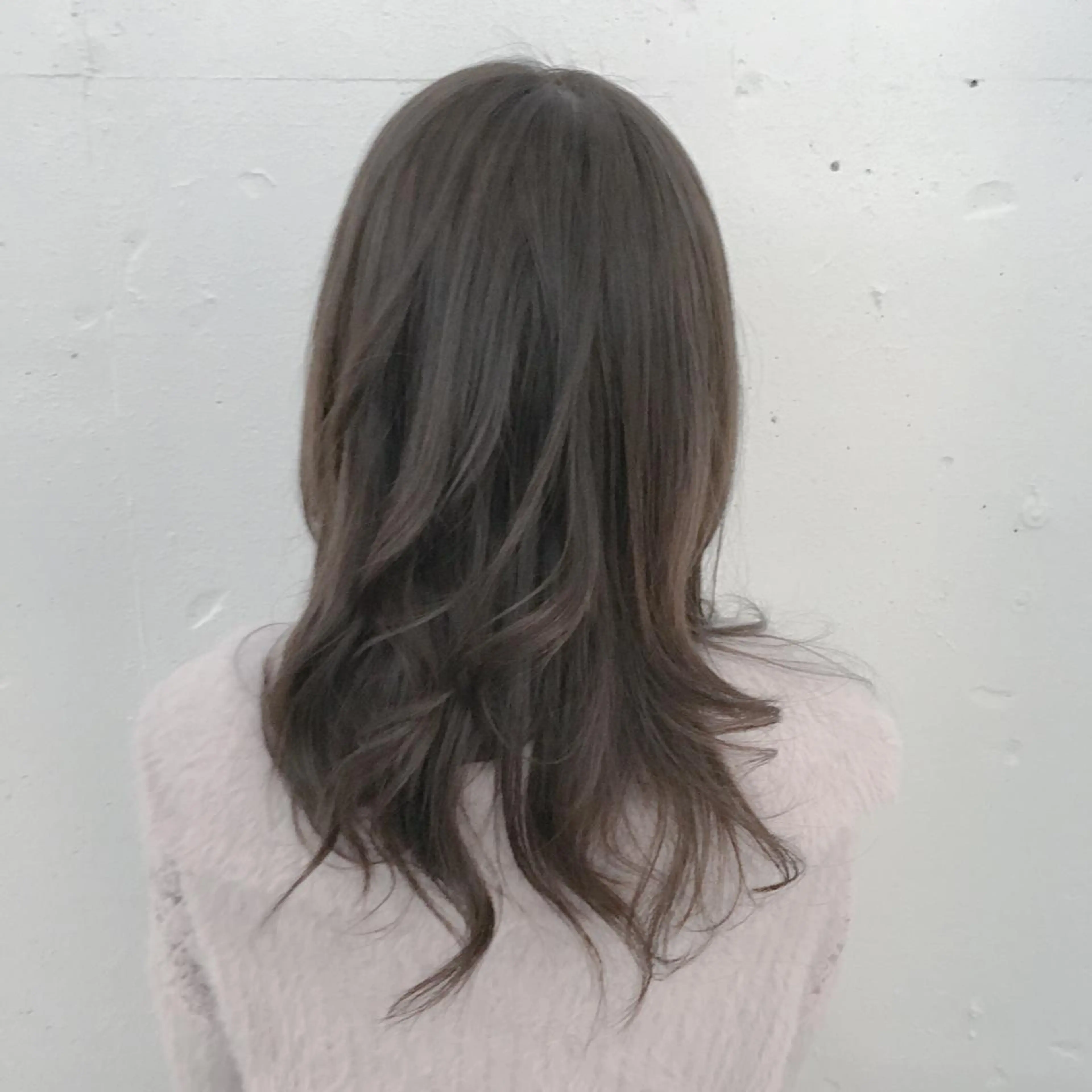 セミロング カラー ベージュカラー ミント ミントベージュ トミタ アツシのヘアスタイル