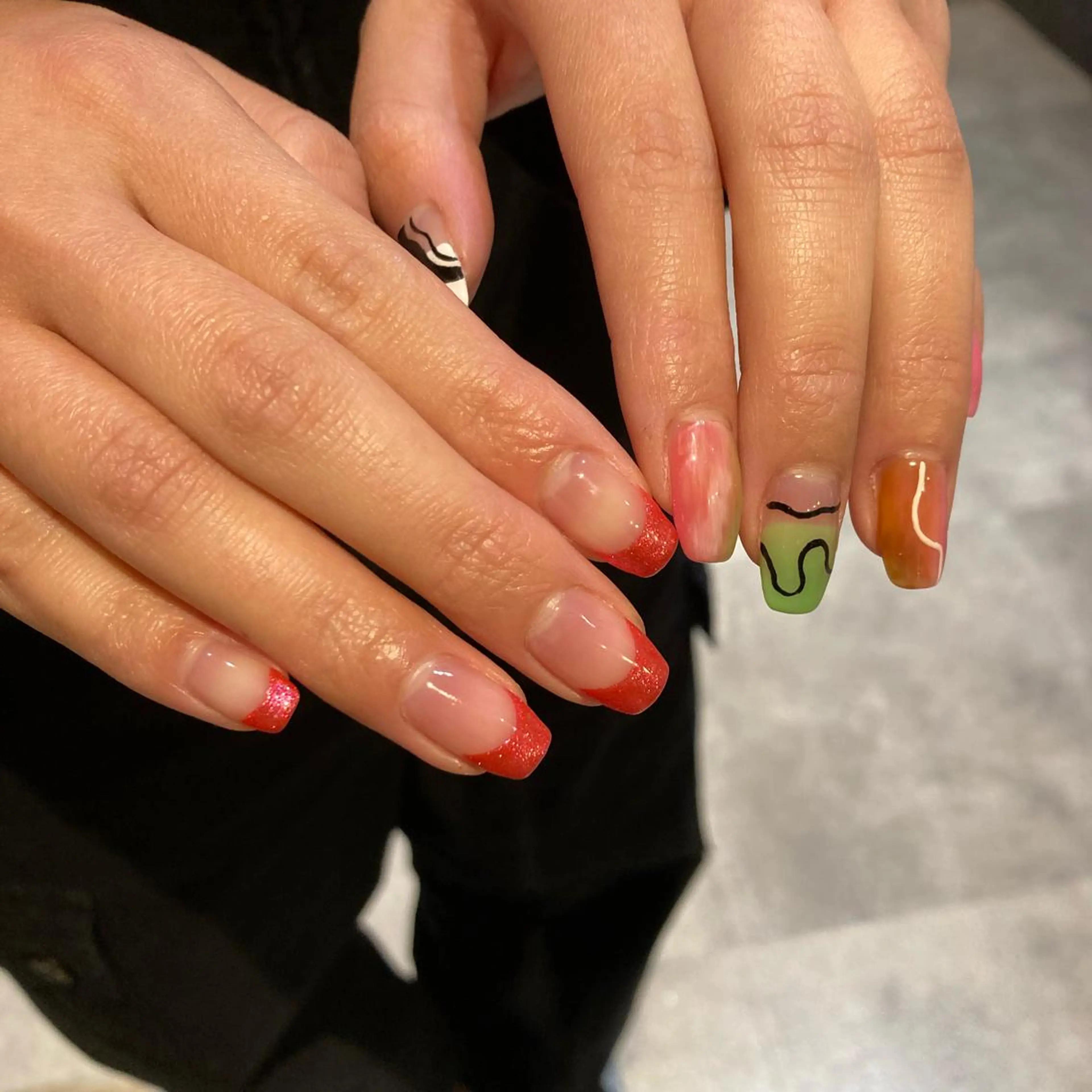 ネイル ハンドネイル shio ♡ 1〜2月予約受付中のネイルデザイン