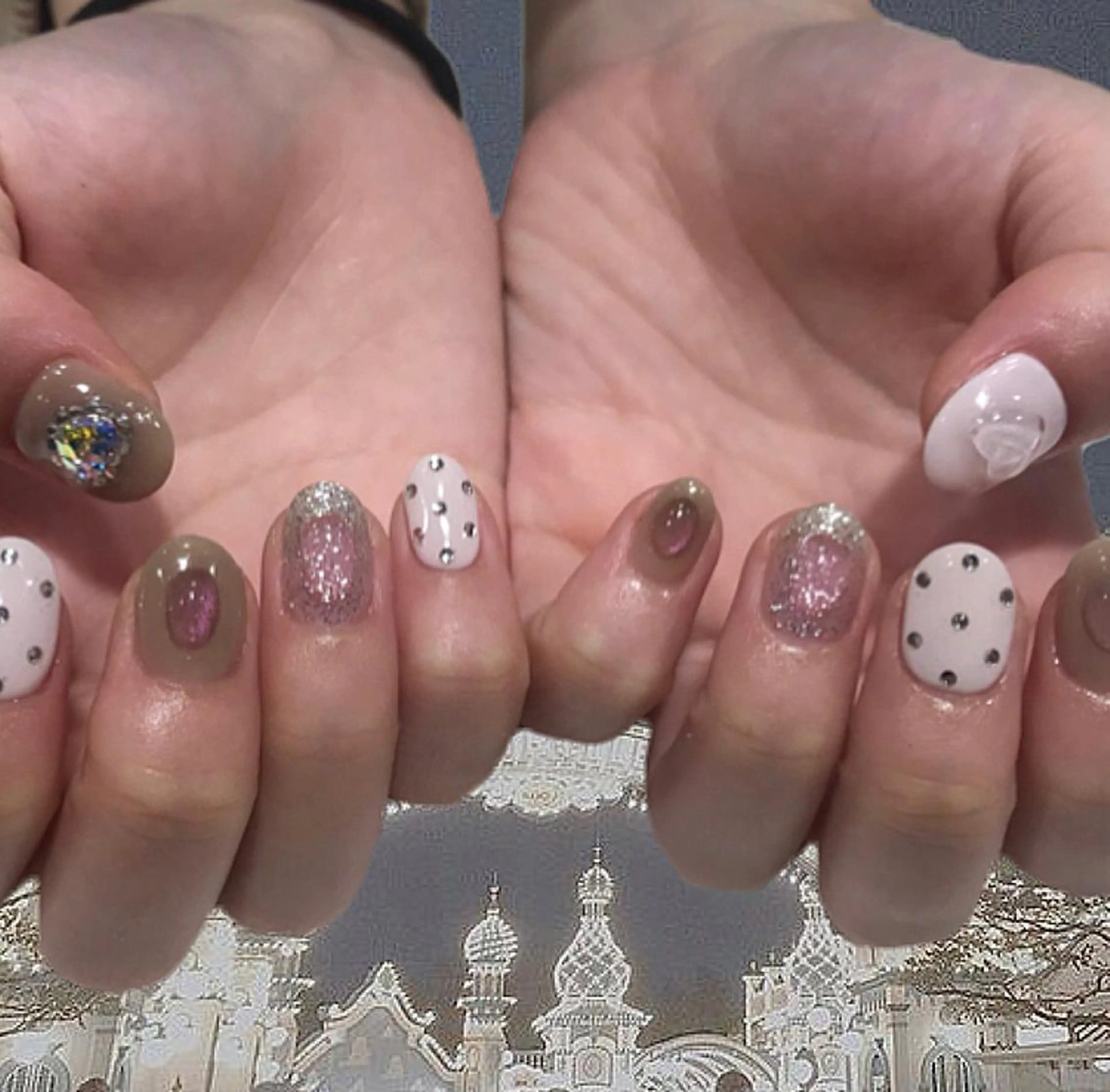 ネイル 持ち込み sharesalon    room59所属・nozomi 🌙のネイルデザイン