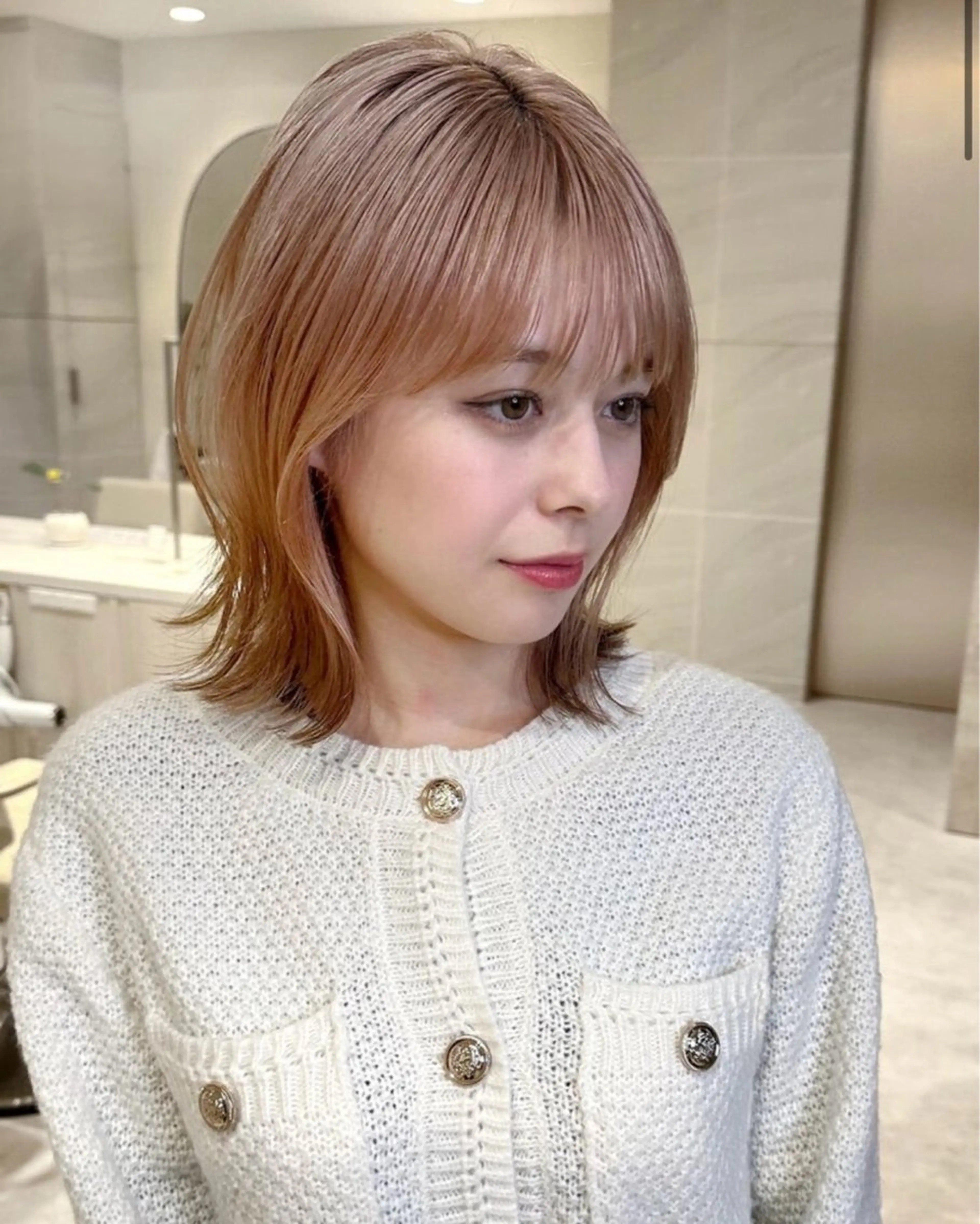 ボブカット🫧✨💞＋内部補修トリートメント🤍+プチヘッドマッサージ（＋¥3000でカラーも可能です☺︎）の写真