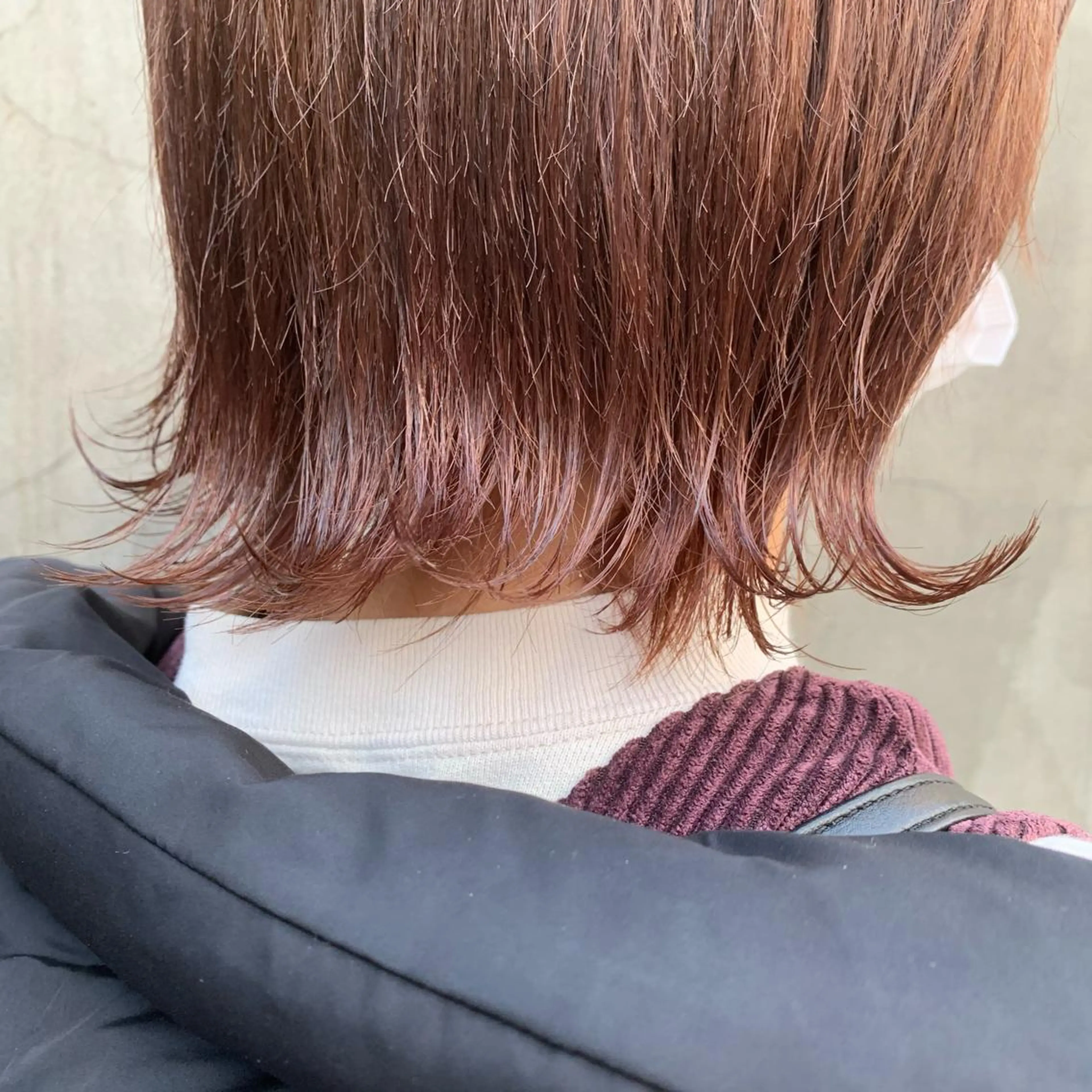 ショート カラー ベージュカラー ピンクカラー 髪質改善カラー&TR 縮毛矯正/弱酸性矯正のヘアスタイル