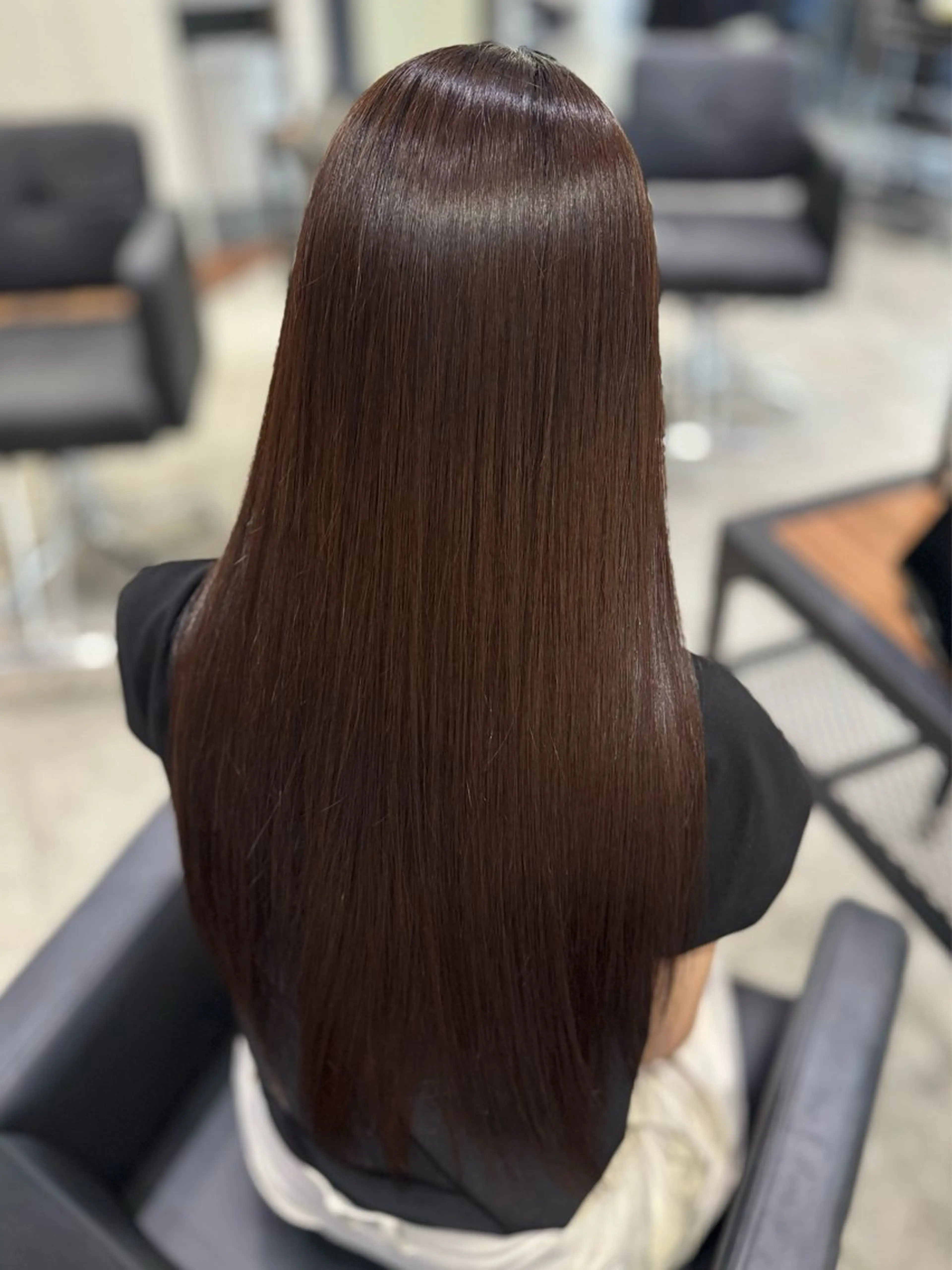 ロング カラー 髪質改善 縮毛矯正・髪質改善 人気No1🩶北島のヘアスタイル